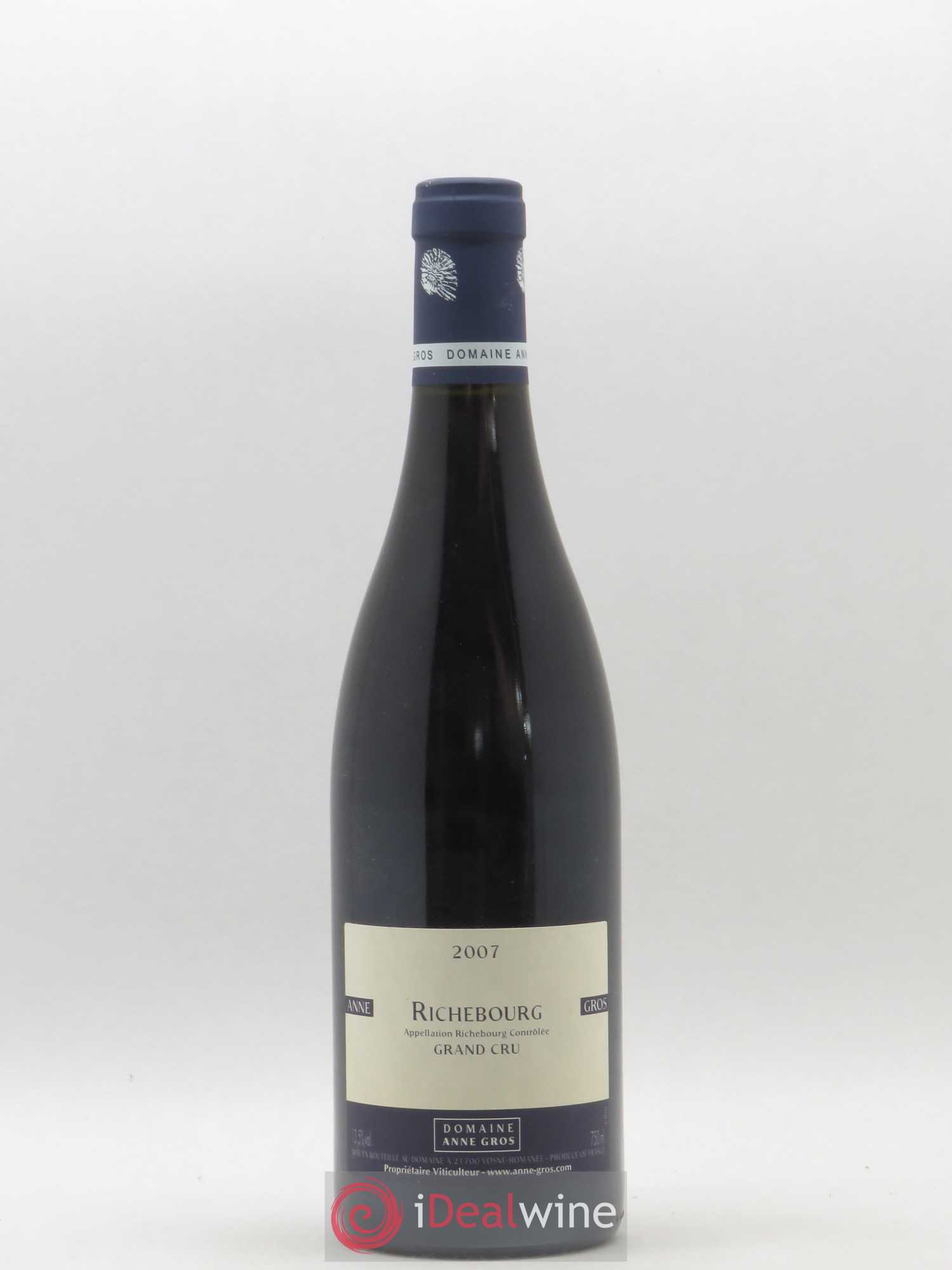 Richebourg Grand Cru Anne Gros 2007 - Posten von 1 Flasche - 0