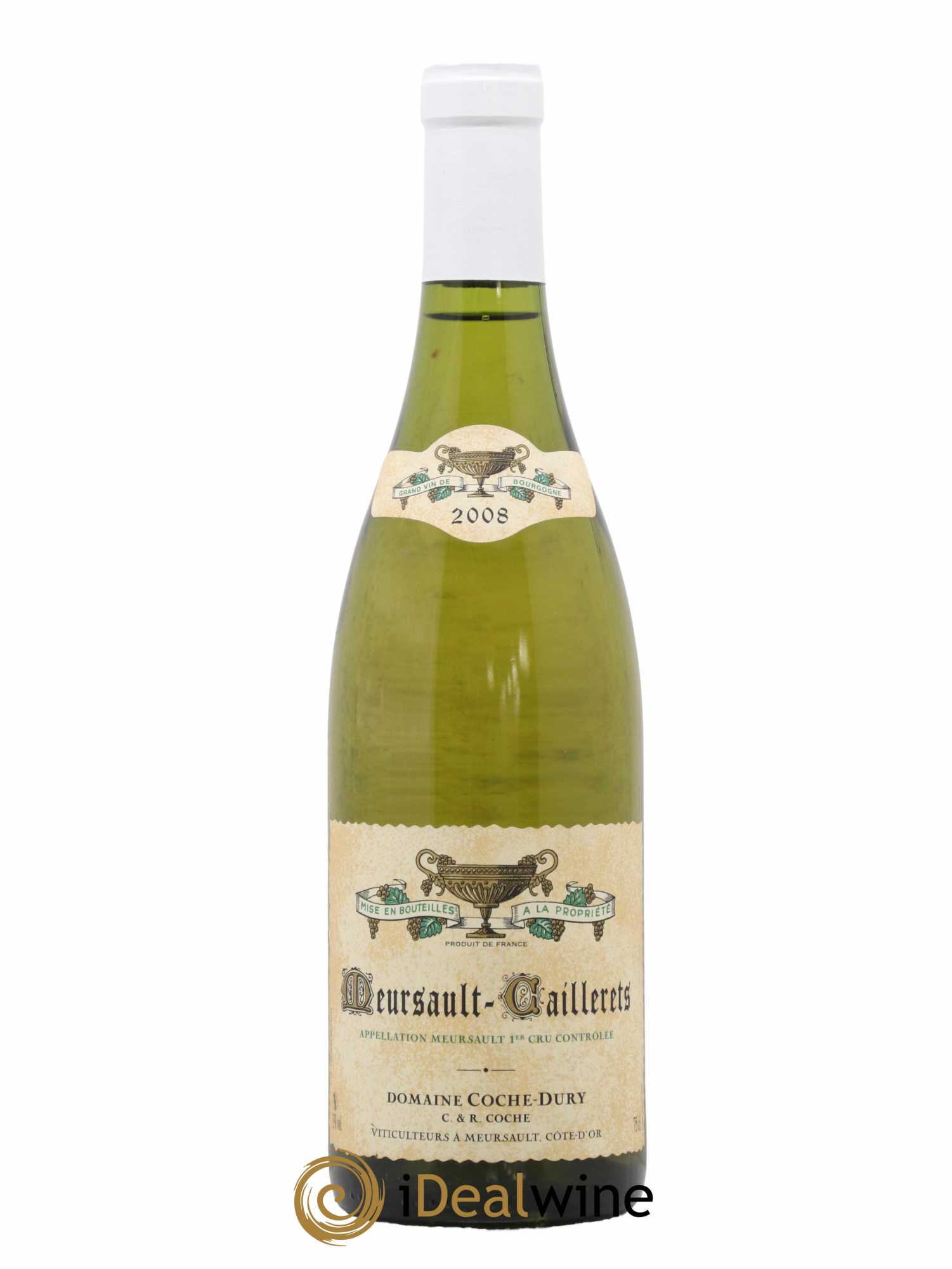 Meursault 1er Cru Caillerets Coche Dury (Domaine) 2008 - Lot de 1 bouteille - 0