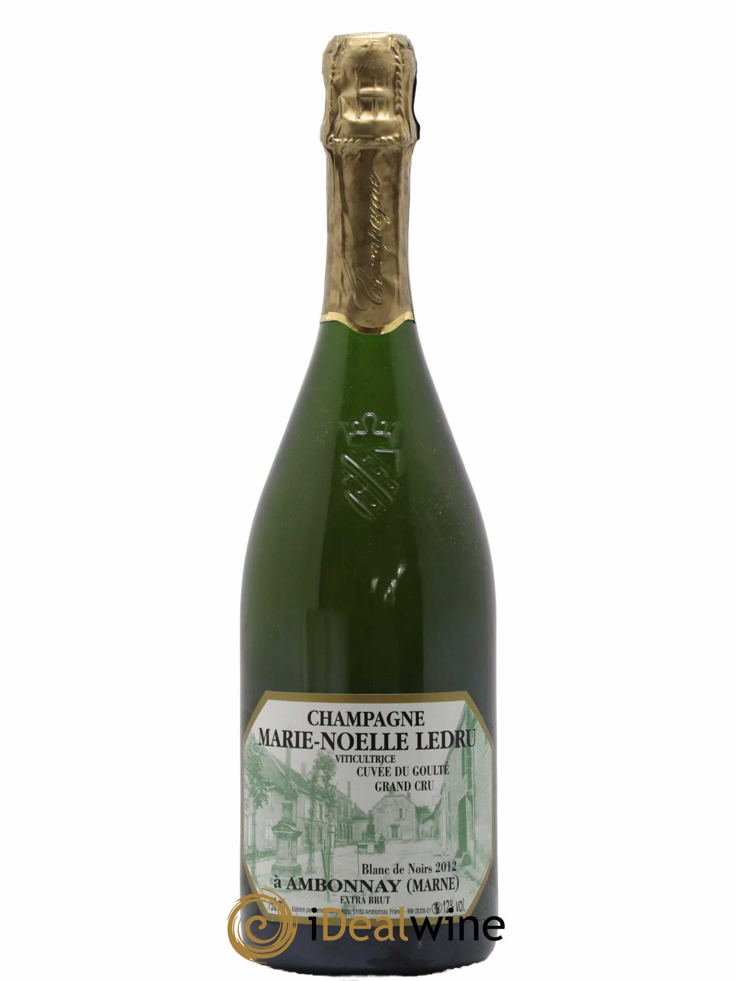 Cuvée du Goulté Blanc de Noirs Marie-Noëlle Ledru 2012 - Lot de 1 bouteille - 0