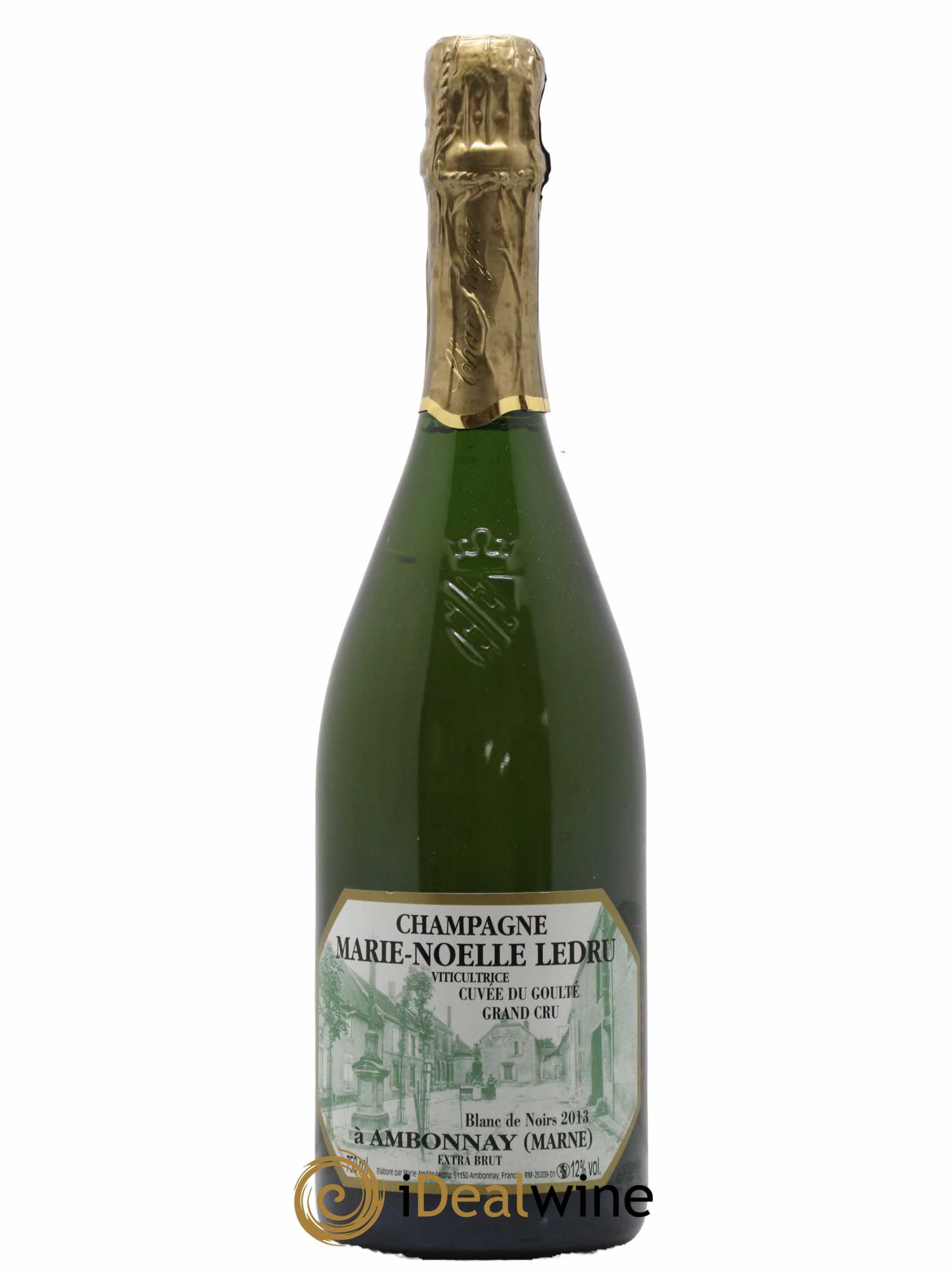 Cuvée du Goulté Blanc de Noirs Marie-Noëlle Ledru 2013 - Lot de 1 bouteille - 0