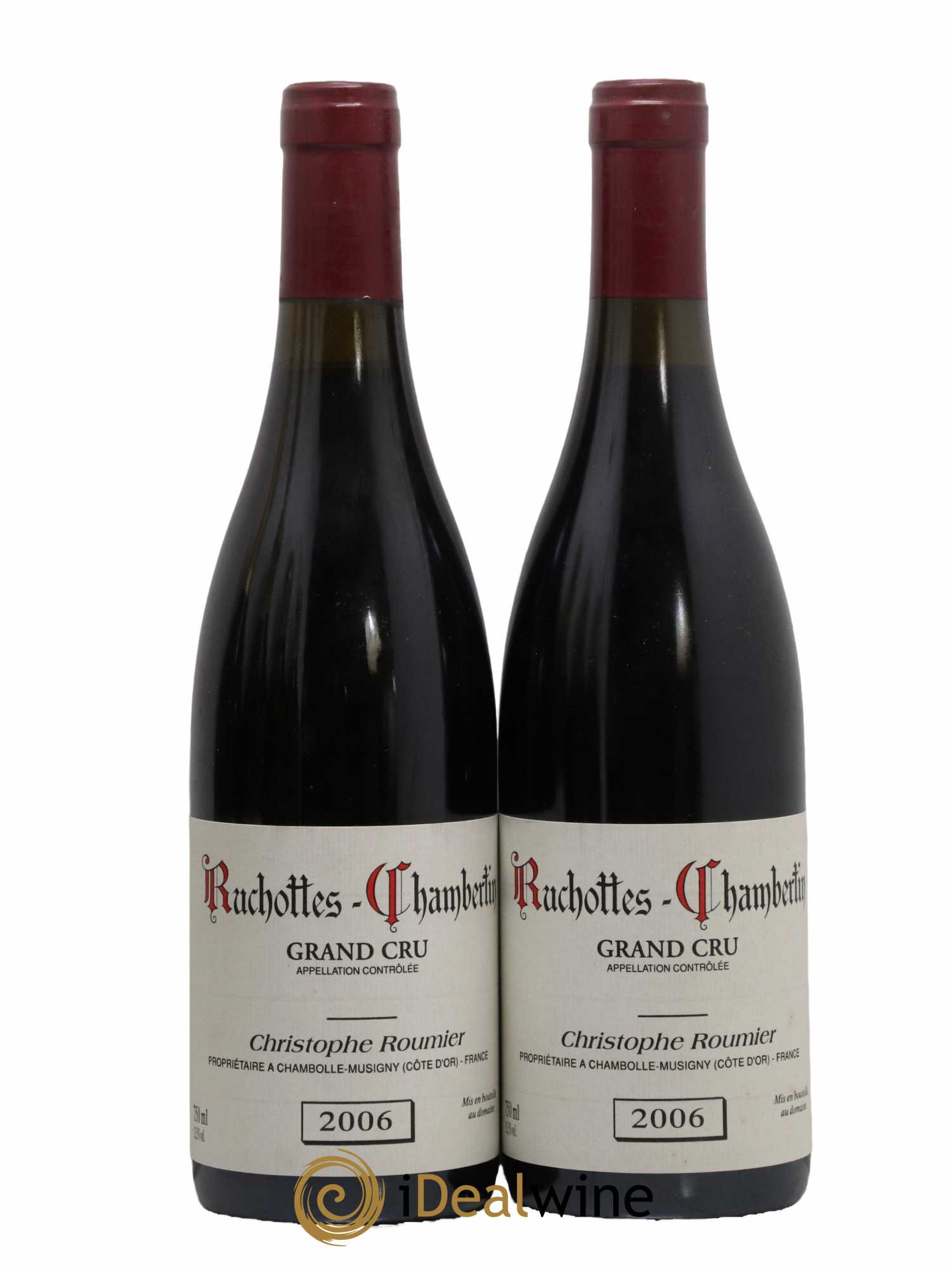 Ruchottes-Chambertin Grand Cru Christophe Roumier 2006 - Lot de 2 bouteilles - 0