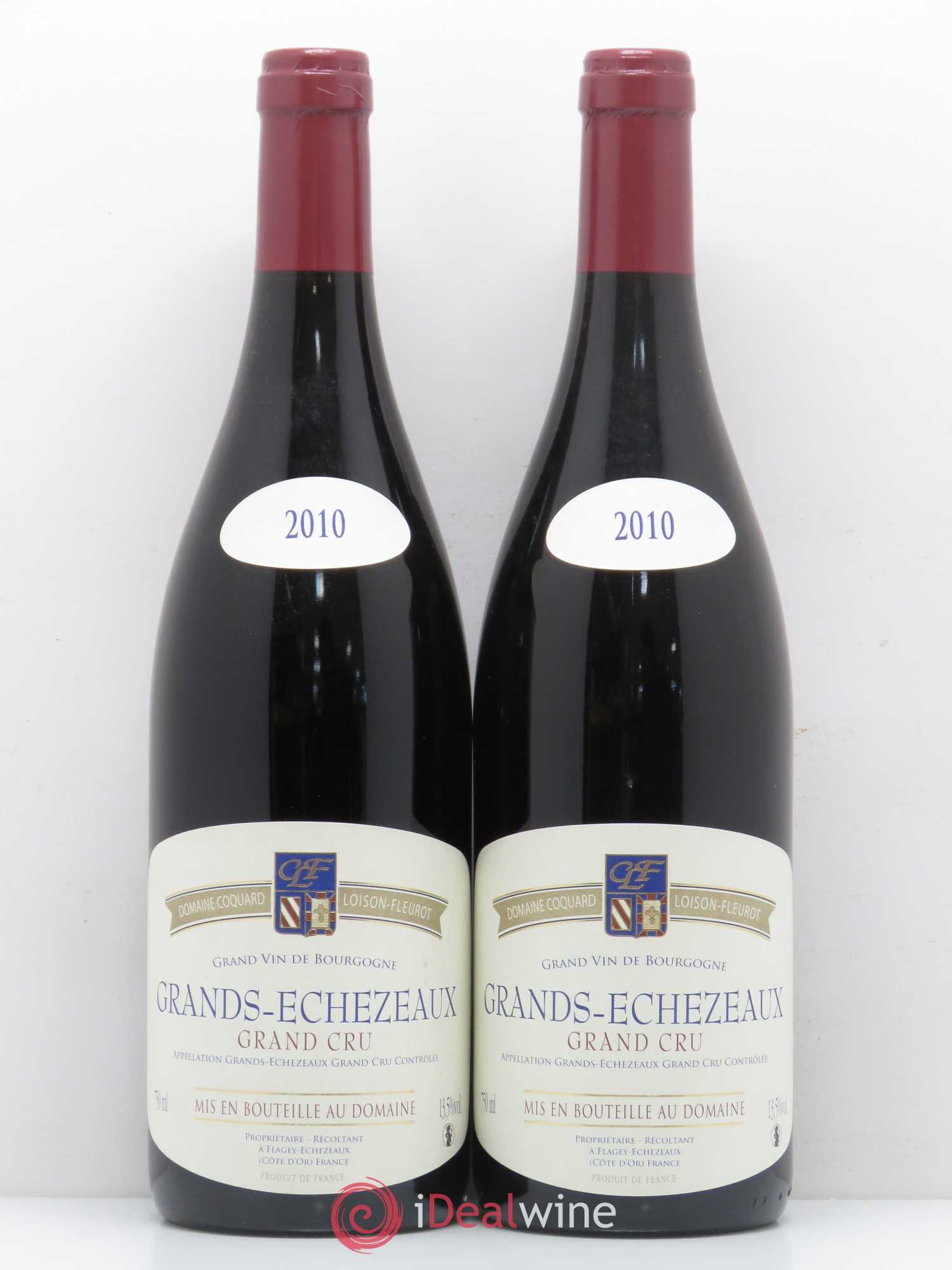 Grands-Echezeaux Grand Cru Coquard Loison Fleurot 2010 - Lot de 2 bouteilles - 0