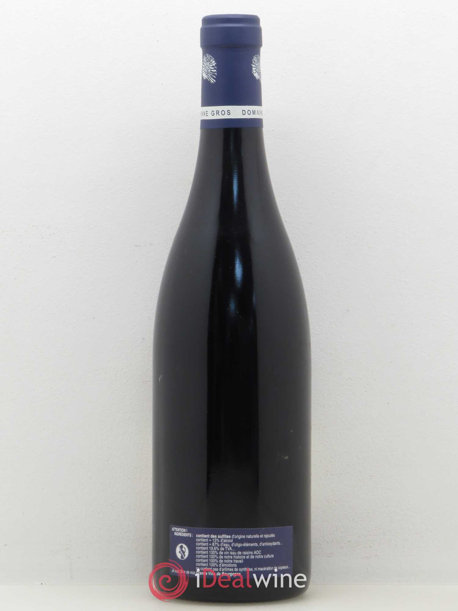 Clos de Vougeot Grand Cru Le Grand Maupertui Anne Gros 2005 - Lot de 1 bouteille - 1