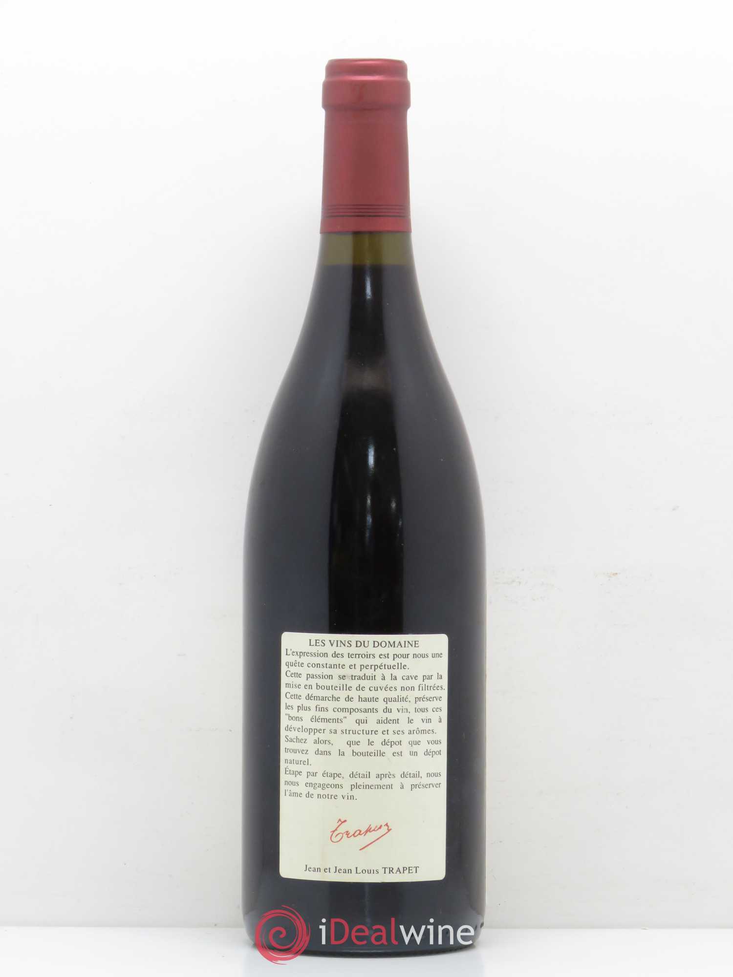 Chambertin Grand Cru Domaine Trapet 1997 - Lot de 1 bouteille - 1