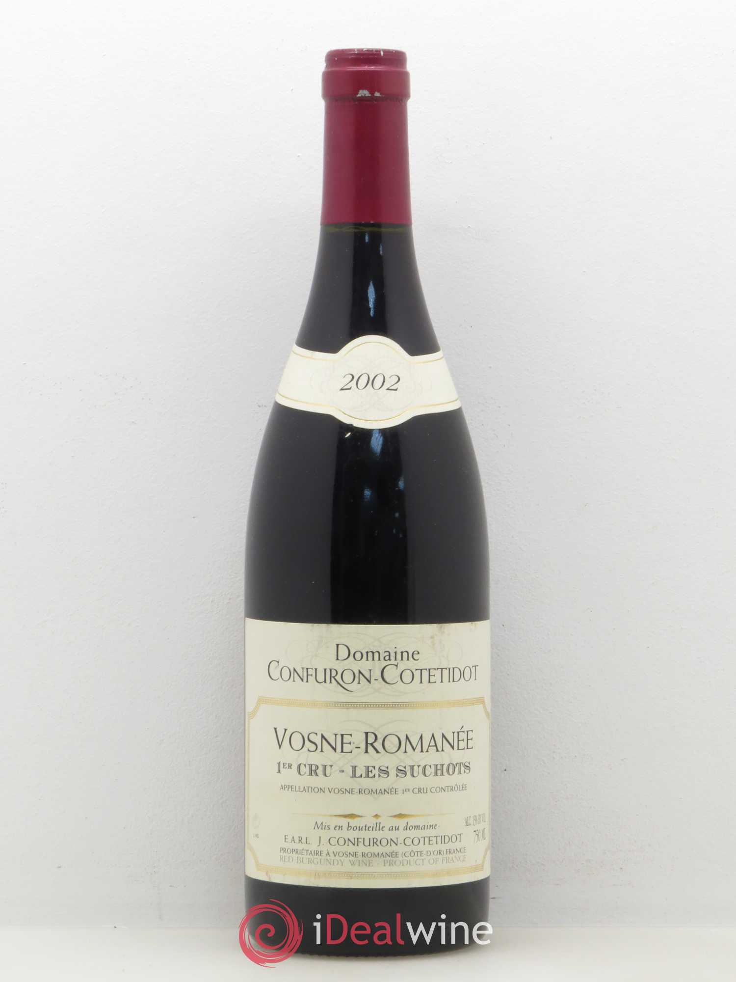 Vosne-Romanée 1er Cru Les Suchots Confuron-Cotetidot 2002 - Lot de 1 bouteille - 0