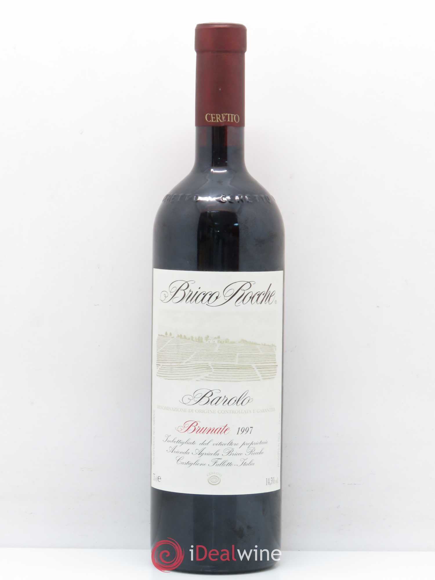Barolo DOCG Brunate Bricco Rocche Ceretto Brunate 1997 - Lot de 1 bouteille - 0