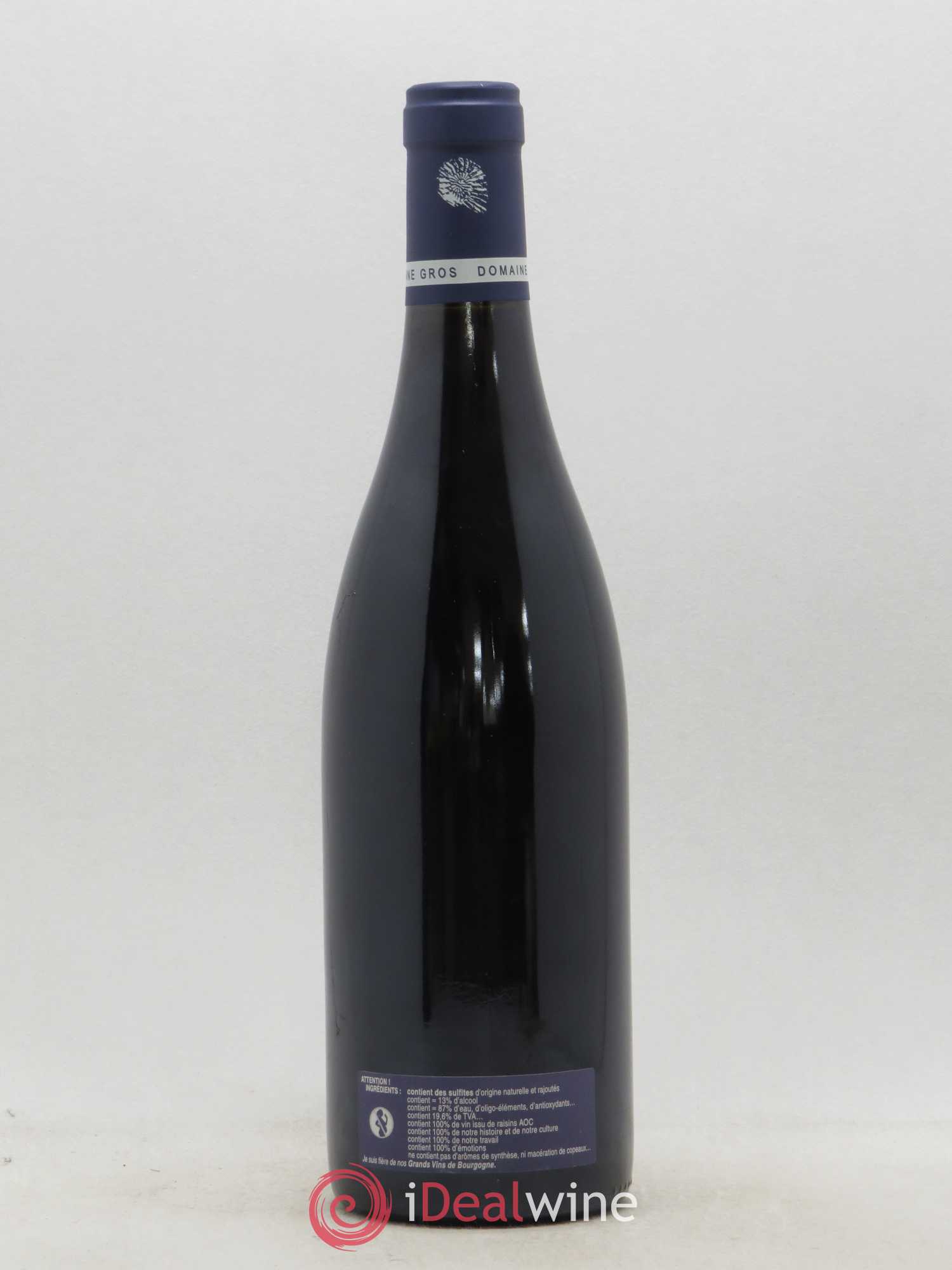 Clos de Vougeot Grand Cru Le Grand Maupertui Anne Gros 2004 - Lot de 1 bouteille - 1