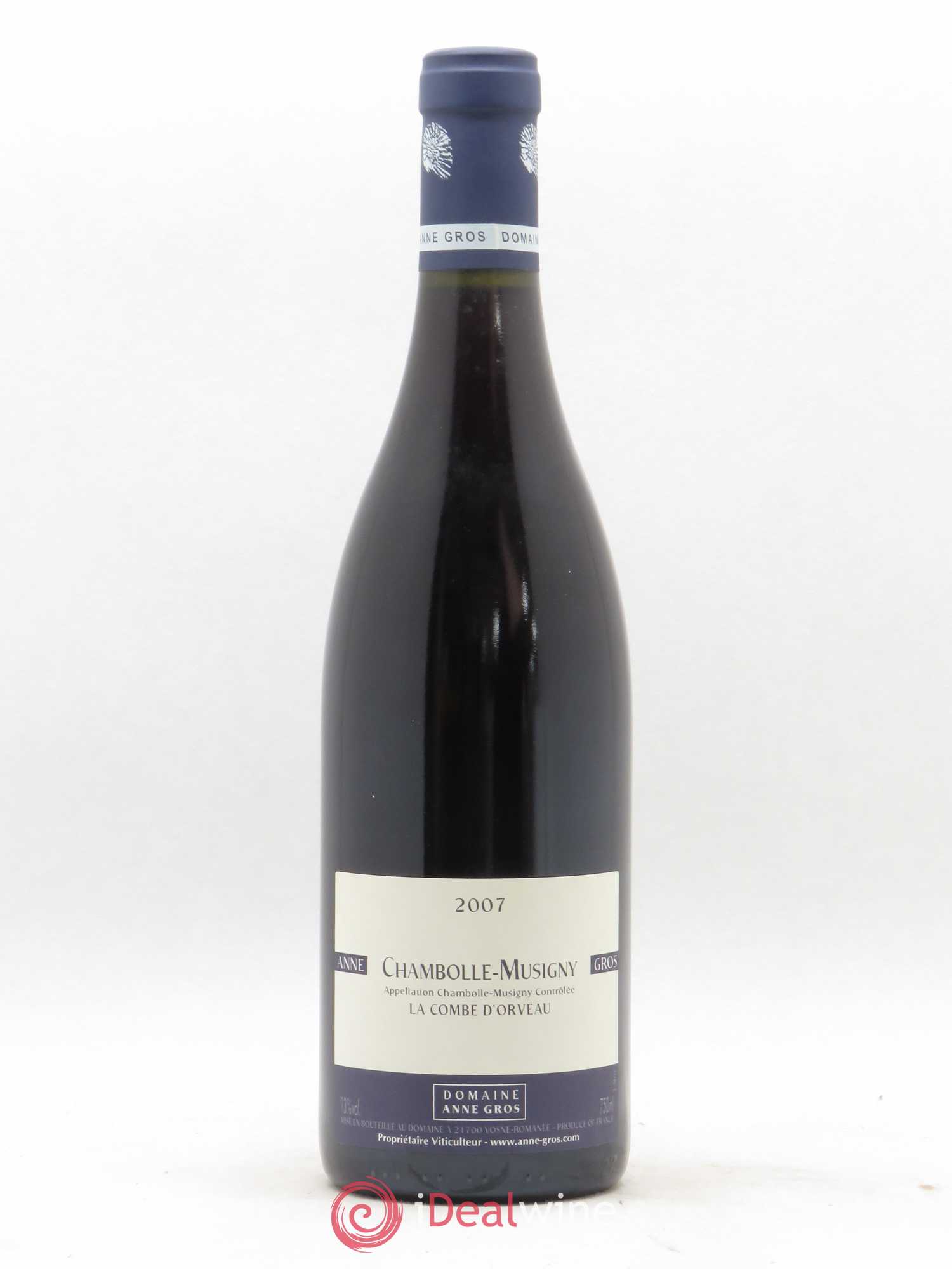 Chambolle-Musigny La Combe d'Orveau Anne Gros 2007 - Lot de 1 bouteille - 0