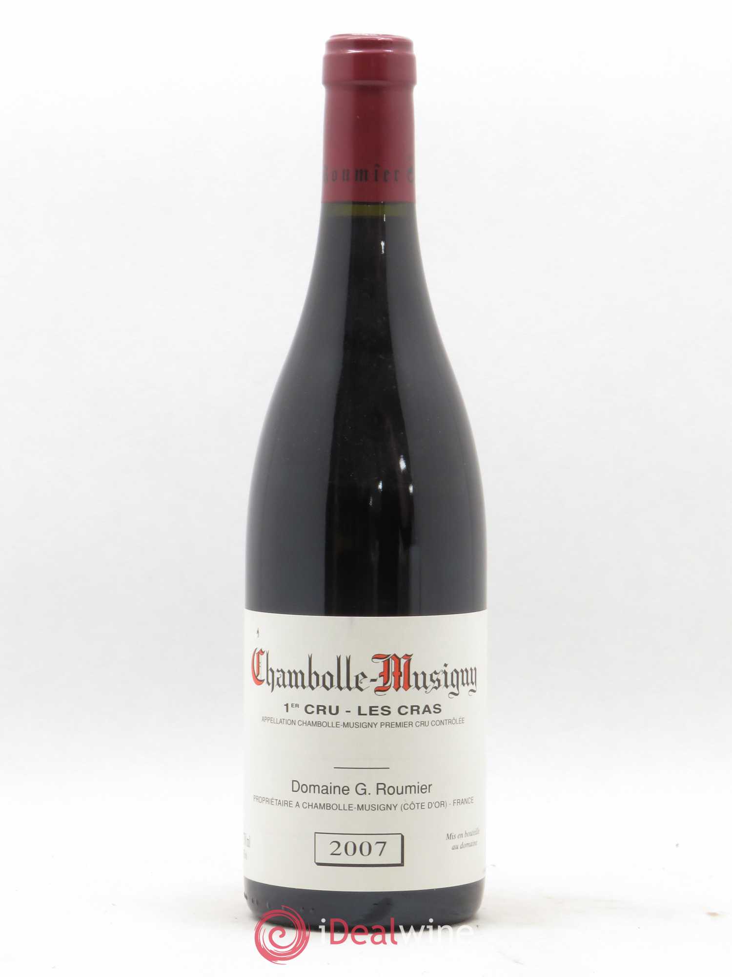 Chambolle-Musigny 1er Cru Les Cras Georges Roumier (Domaine) 2007 - Lot de 1 bouteille - 0