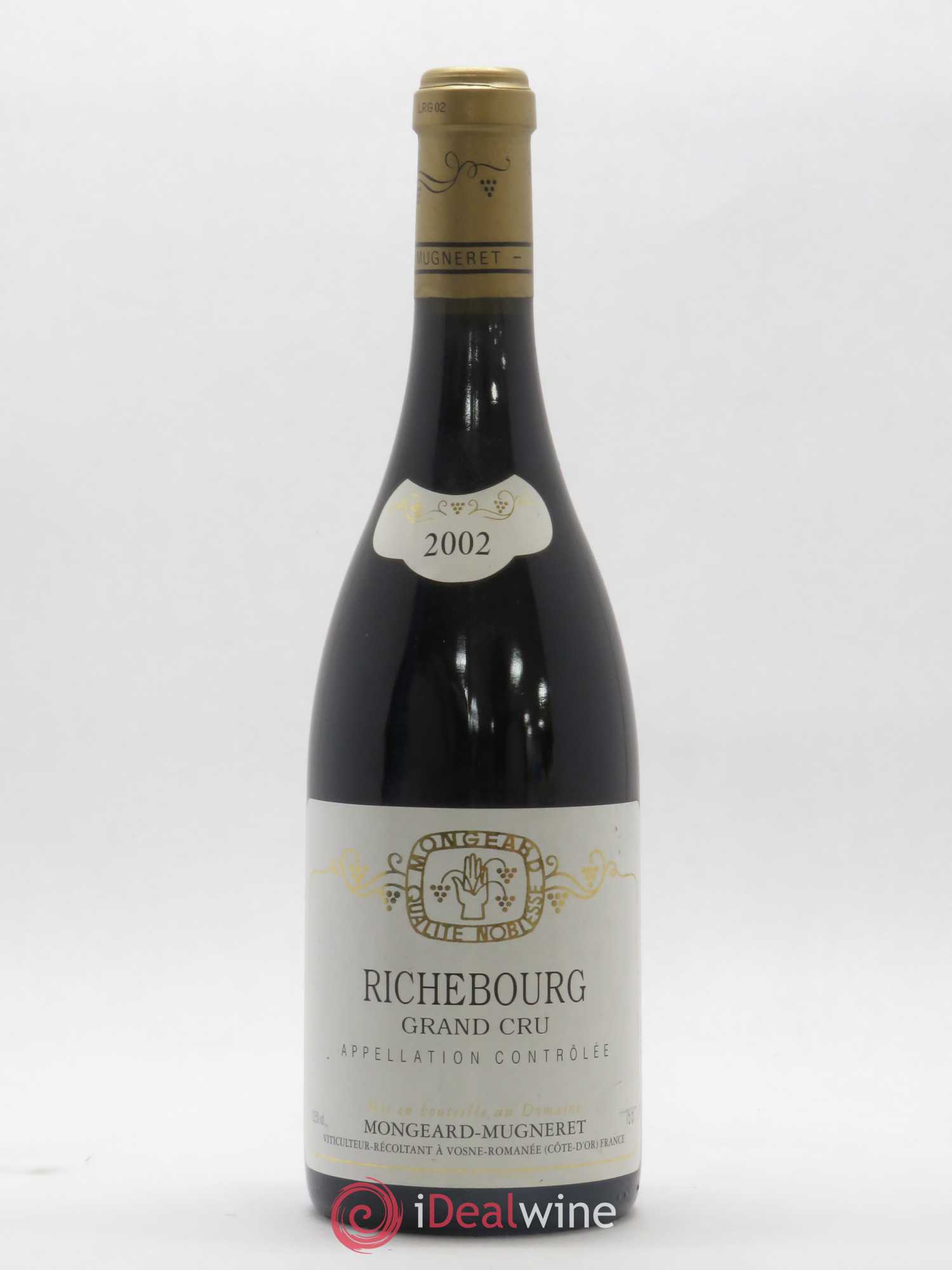 Richebourg Grand Cru Mongeard-Mugneret (Domaine) 2002 - Lot de 1 bouteille - 0