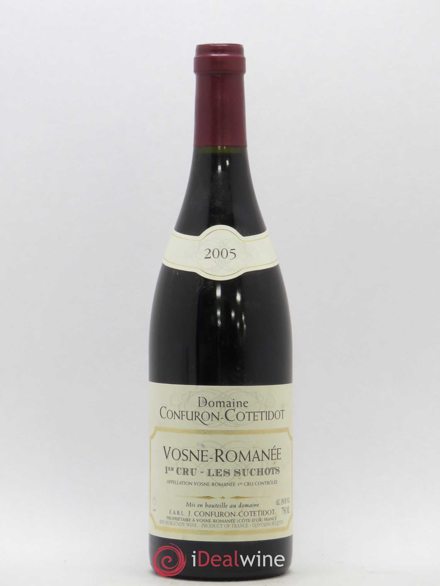 Vosne-Romanée 1er Cru Les Suchots Confuron-Cotetidot 2005 - Lot de 1 bouteille - 0