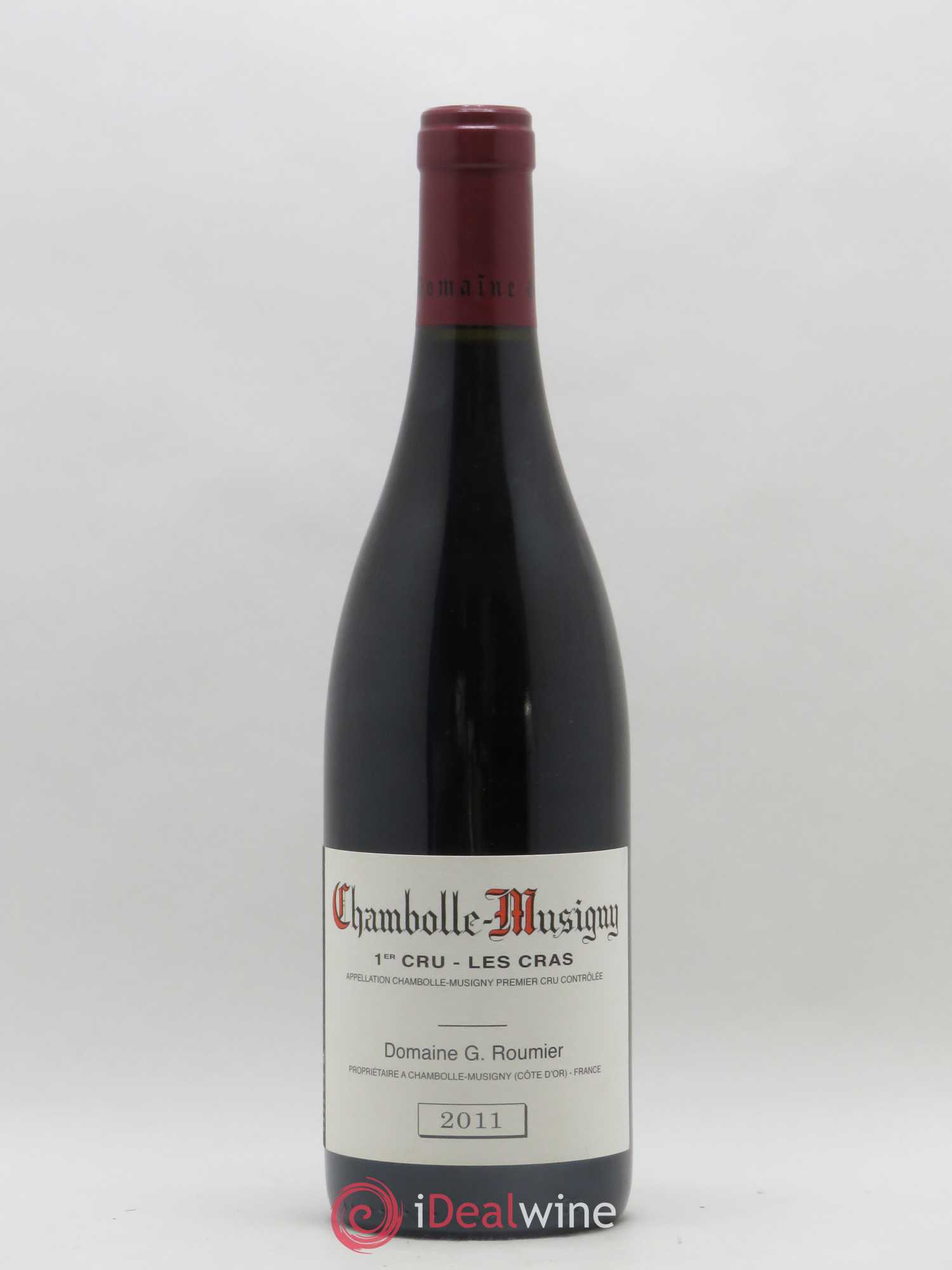 Chambolle-Musigny 1er Cru Les Cras Georges Roumier (Domaine) 2011 - Lot de 1 bouteille - 0