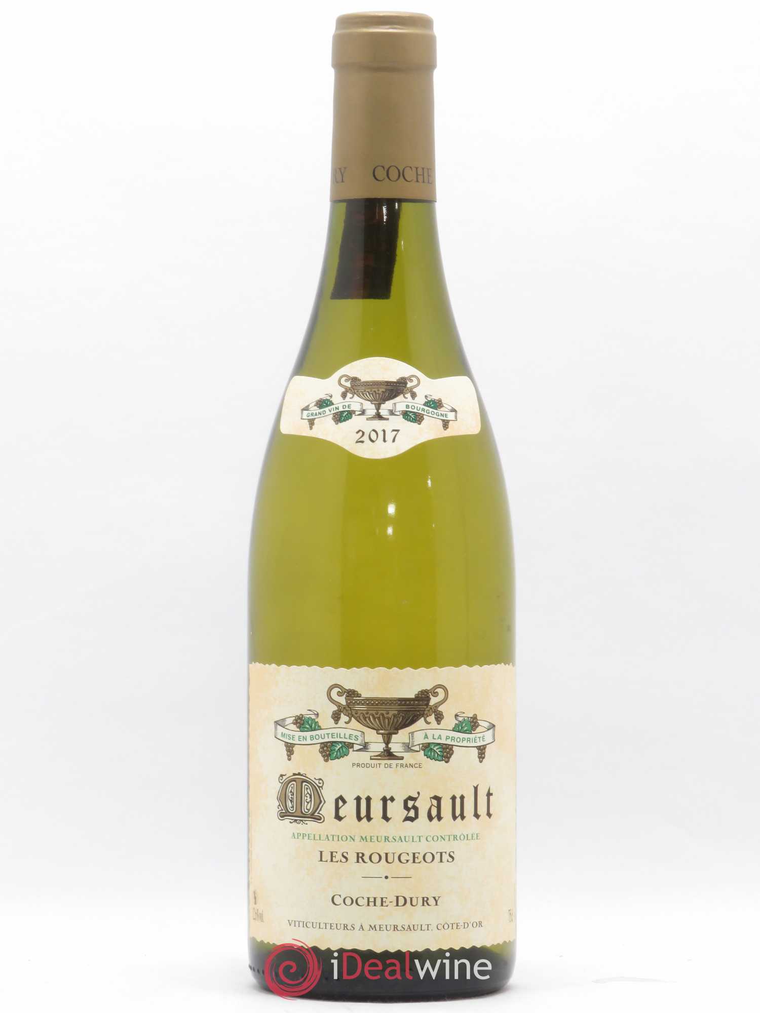 Meursault Les Rougeots Coche Dury (Domaine) 2017 - Lot de 1 bouteille - 0
