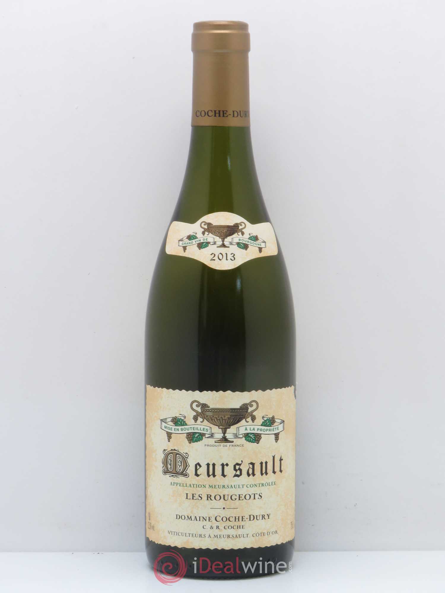 Meursault Les Rougeots Coche Dury (Domaine) 2013 - Lot de 1 bouteille - 0