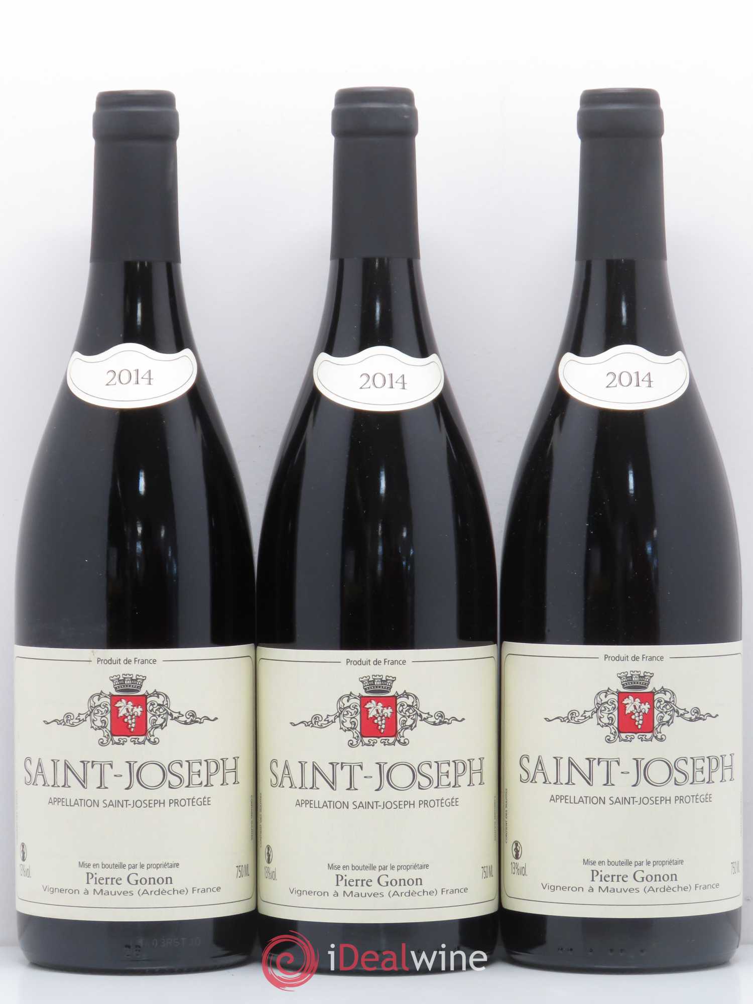 Saint-Joseph Gonon (Domaine) 2014 - Lot de 3 bouteilles - 0