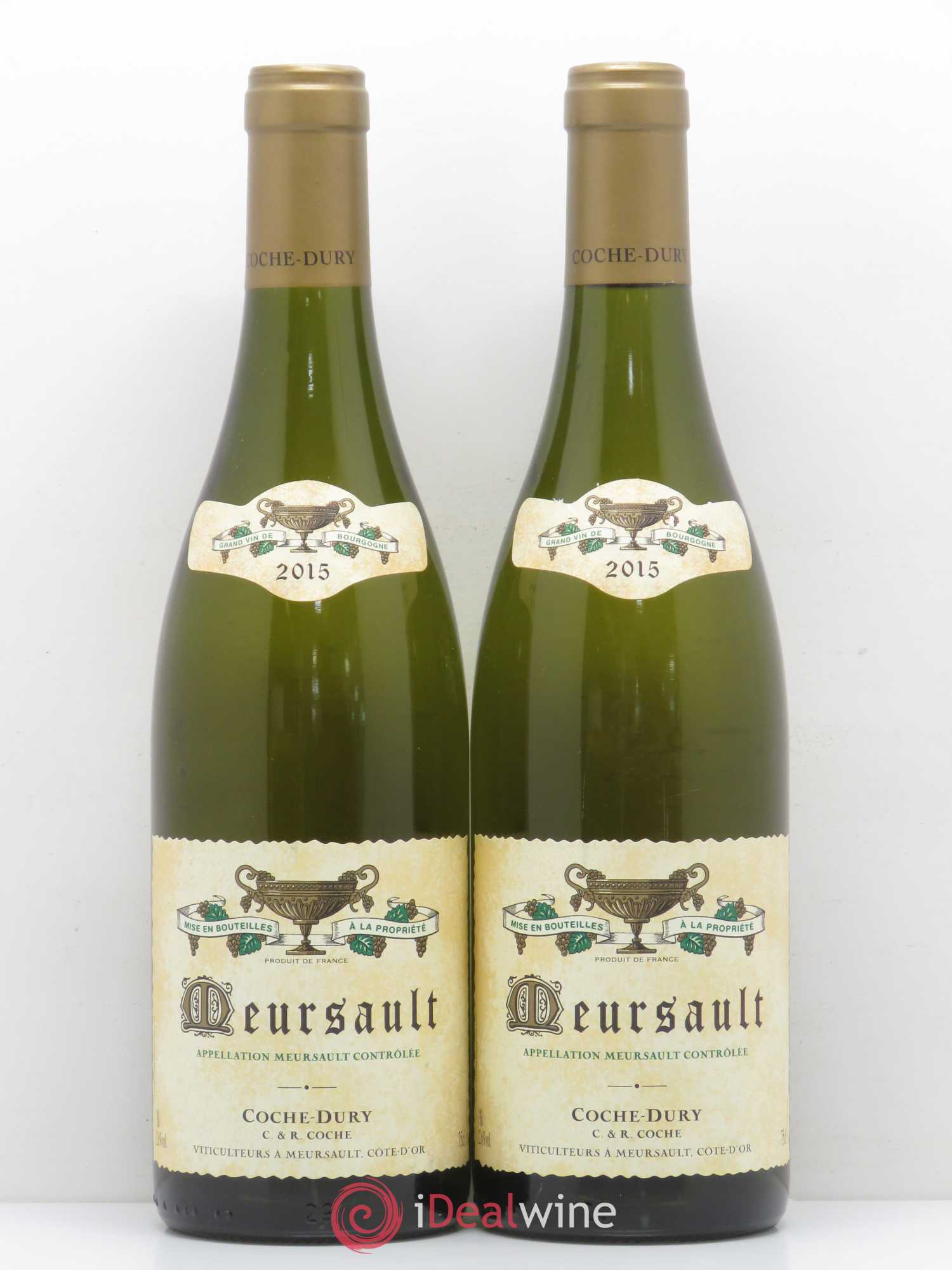 Meursault Coche Dury (Domaine) 2015 - Lot de 2 bouteilles - 0