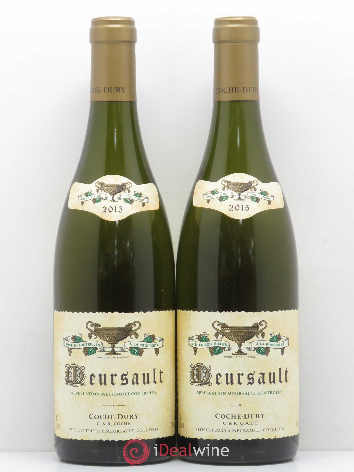 Meursault Coche Dury (Domaine) 2015 - Lot de 2 bouteilles - 0