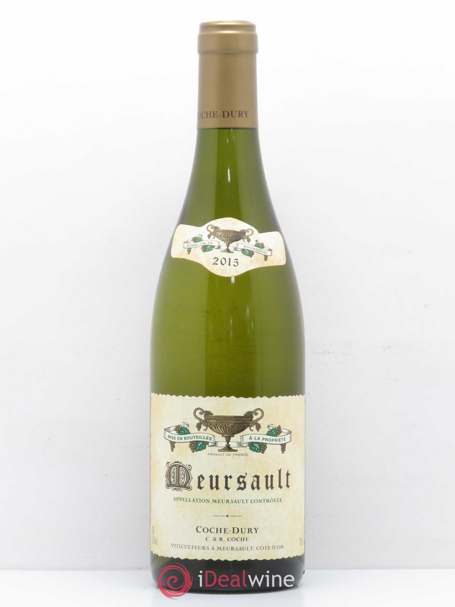 Meursault Coche Dury (Domaine) 2015 - Lot de 1 bouteille - 0
