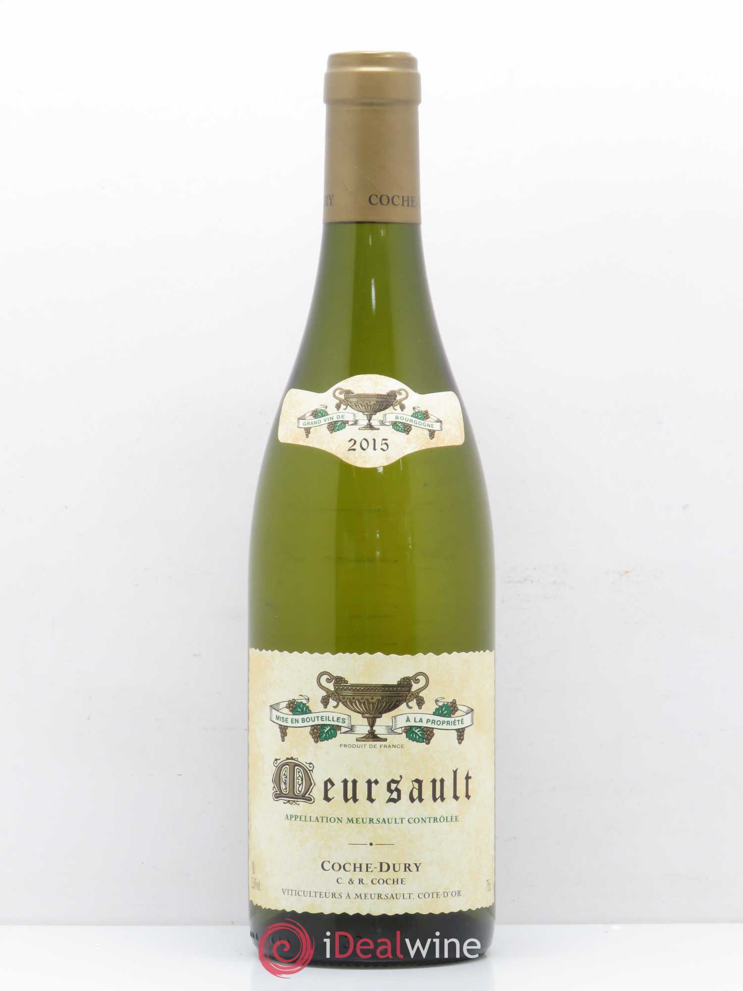 Meursault Coche Dury (Domaine) 2015 - Lot de 1 bouteille - 0