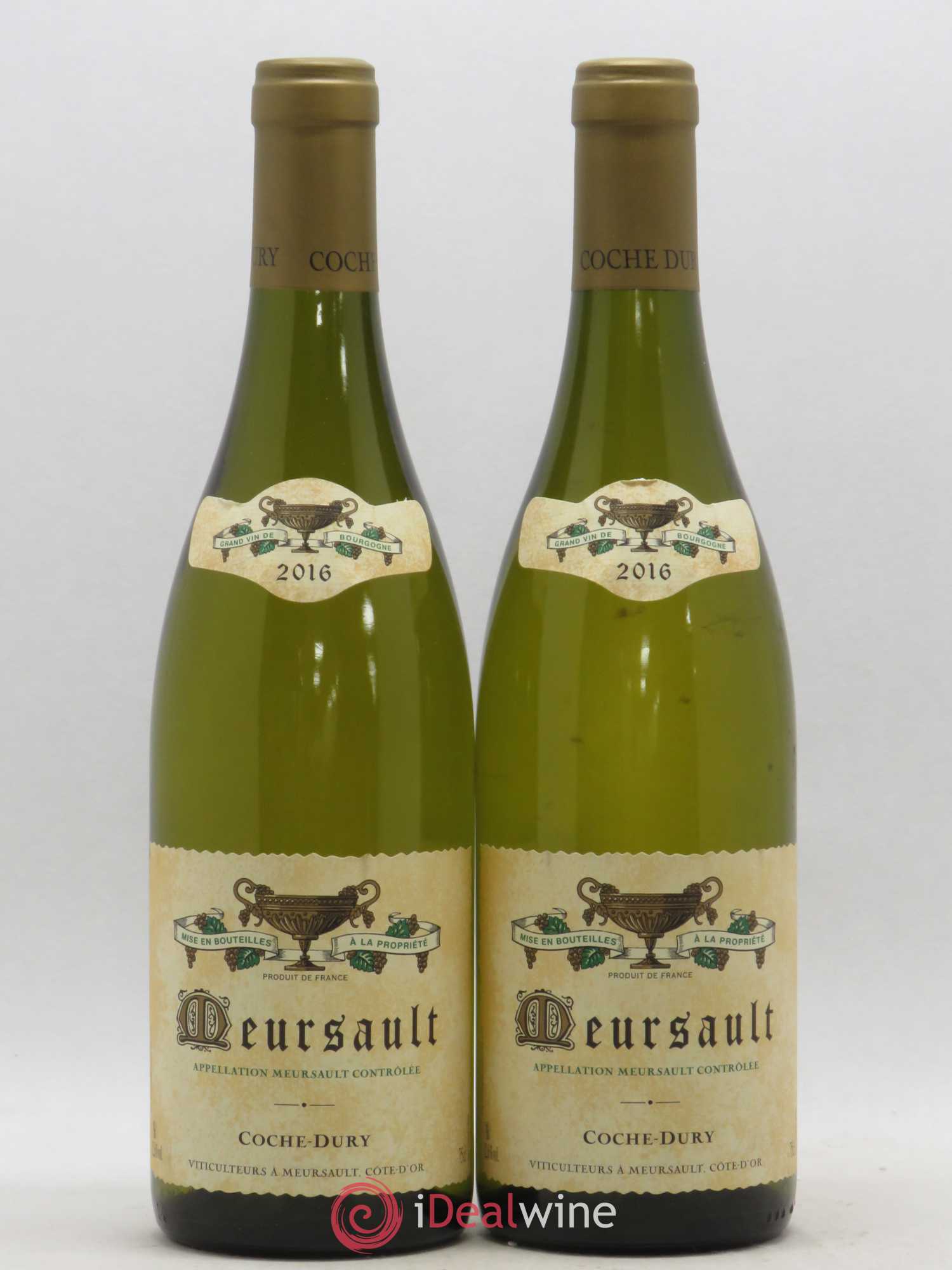 Meursault Coche Dury (Domaine) 2016 - Lot de 2 bouteilles - 0