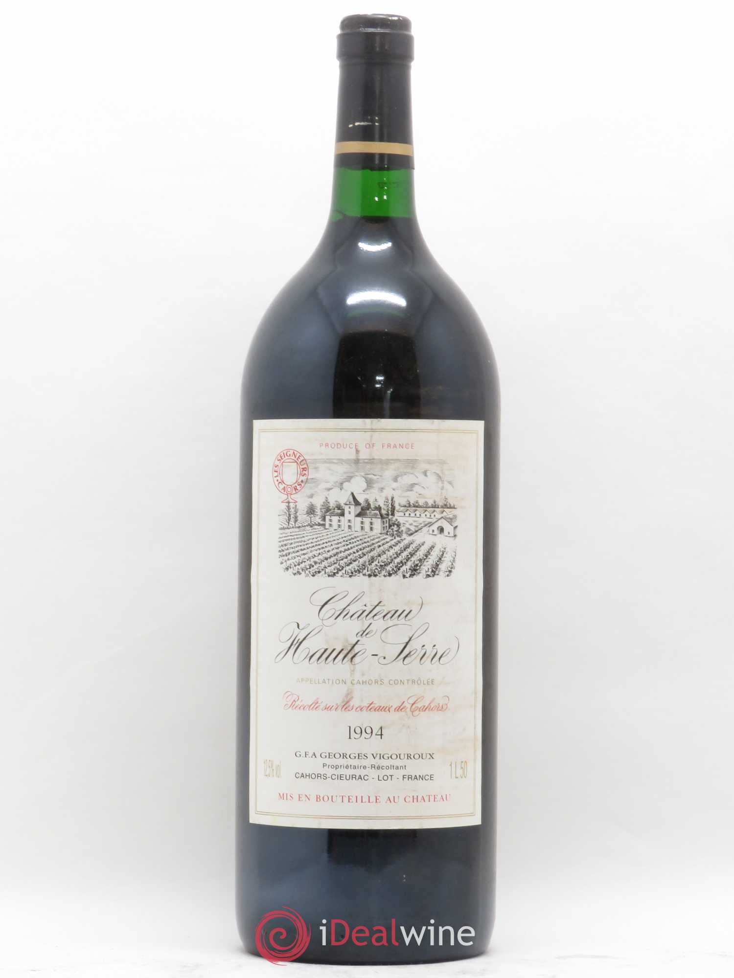 Cahors Château de Haute Serre 1994 - Lot de 1 magnum - 0