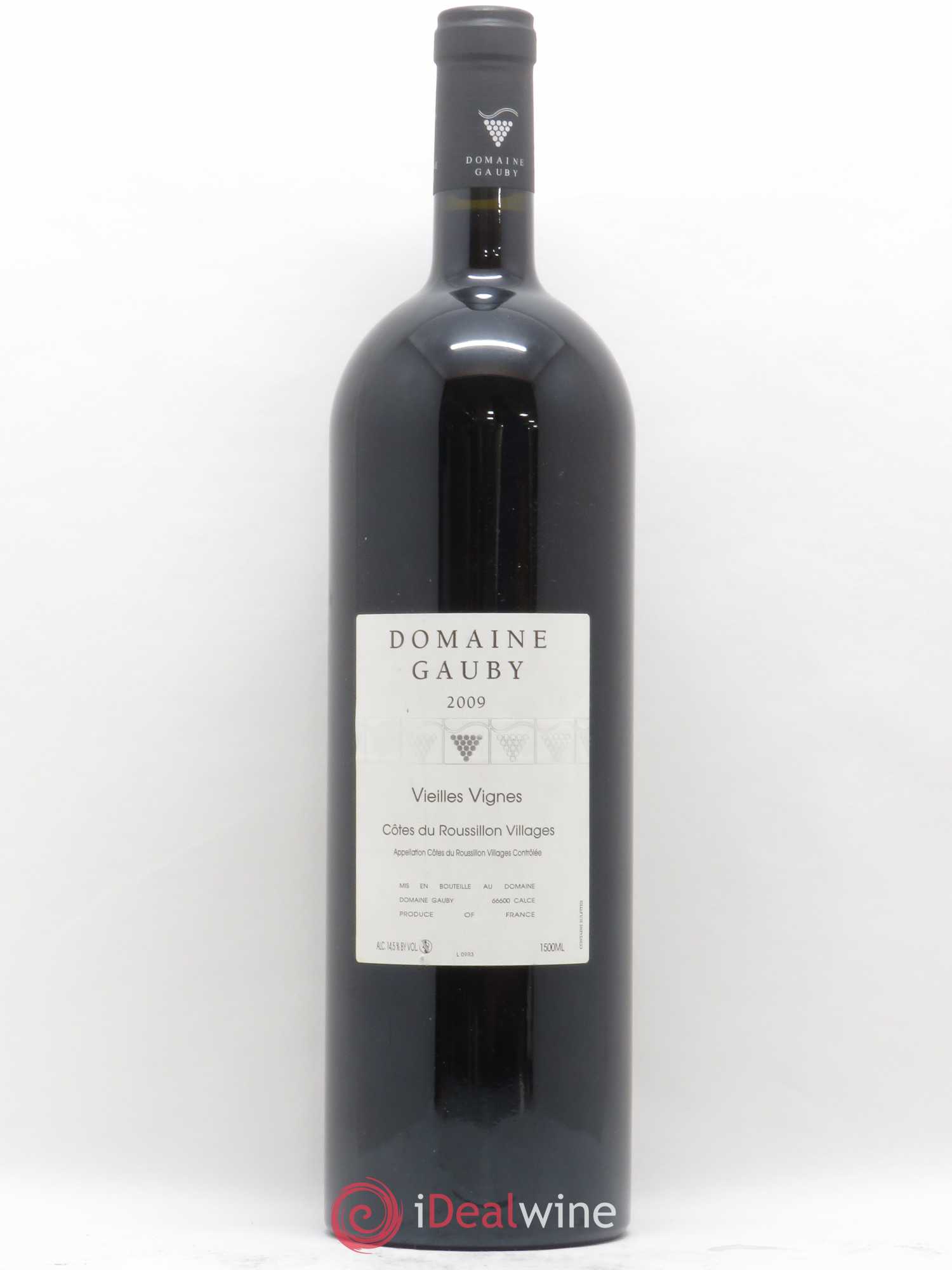 Côtes Catalanes (anciennement Côtes du Roussillon Villages) La Muntada Gauby (Domaine) 2009 - Lot de 1 magnum - 0