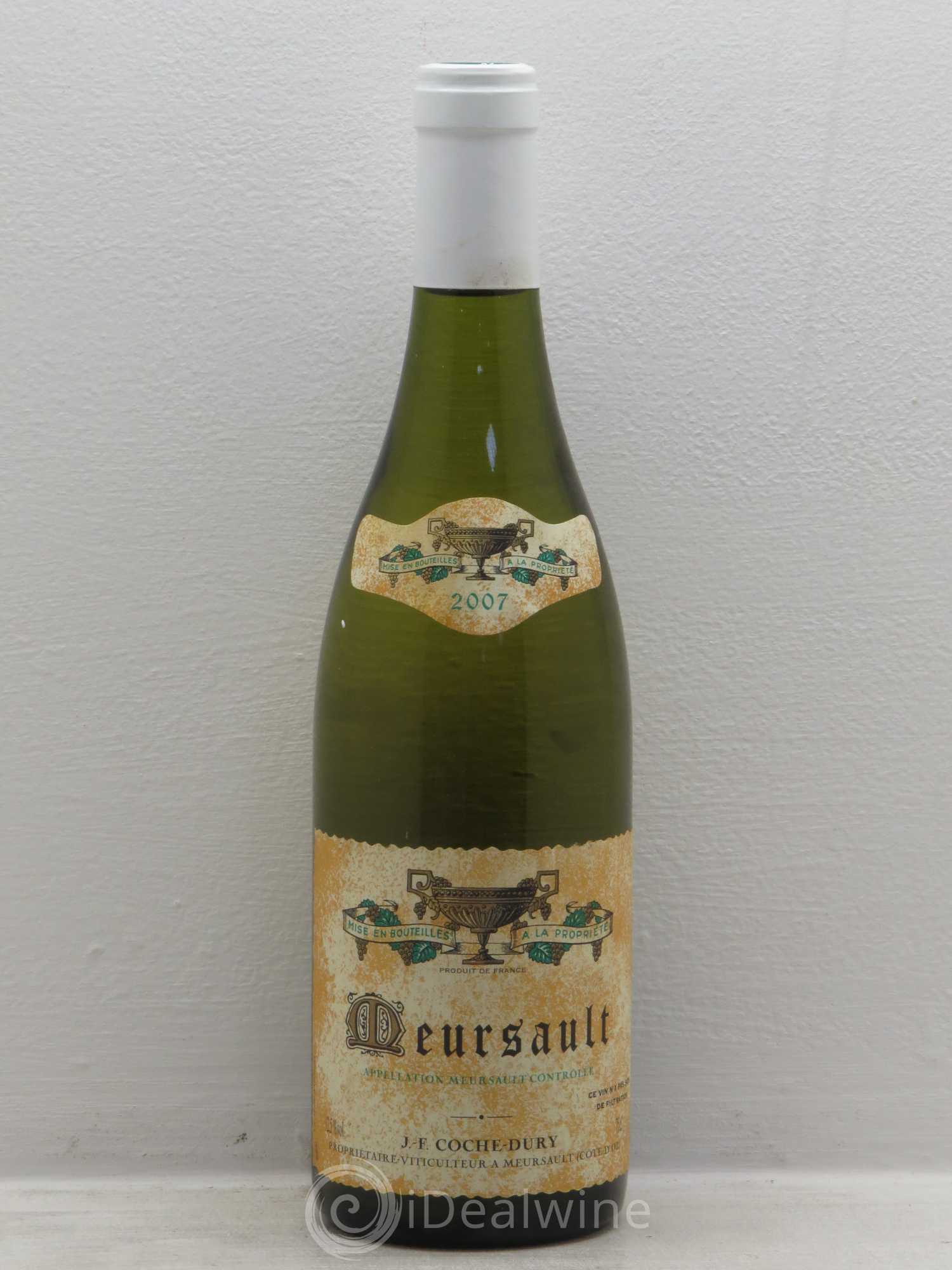 Meursault Coche Dury (Domaine) 2007 - Lot de 1 bouteille - 0