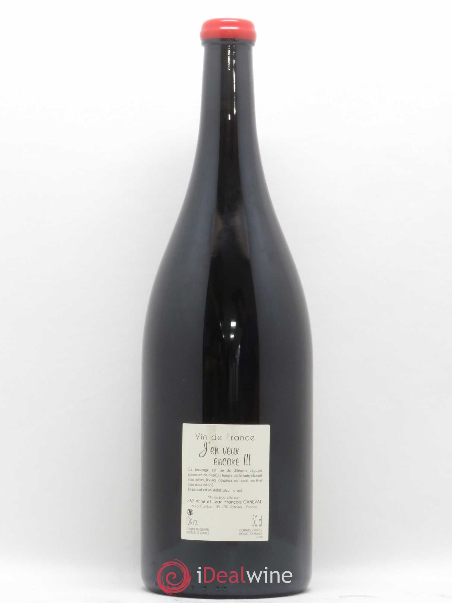 Vin de France J'en veux encore Anne et Jean François Ganevat 2018 - Lot de 1 magnum - 1