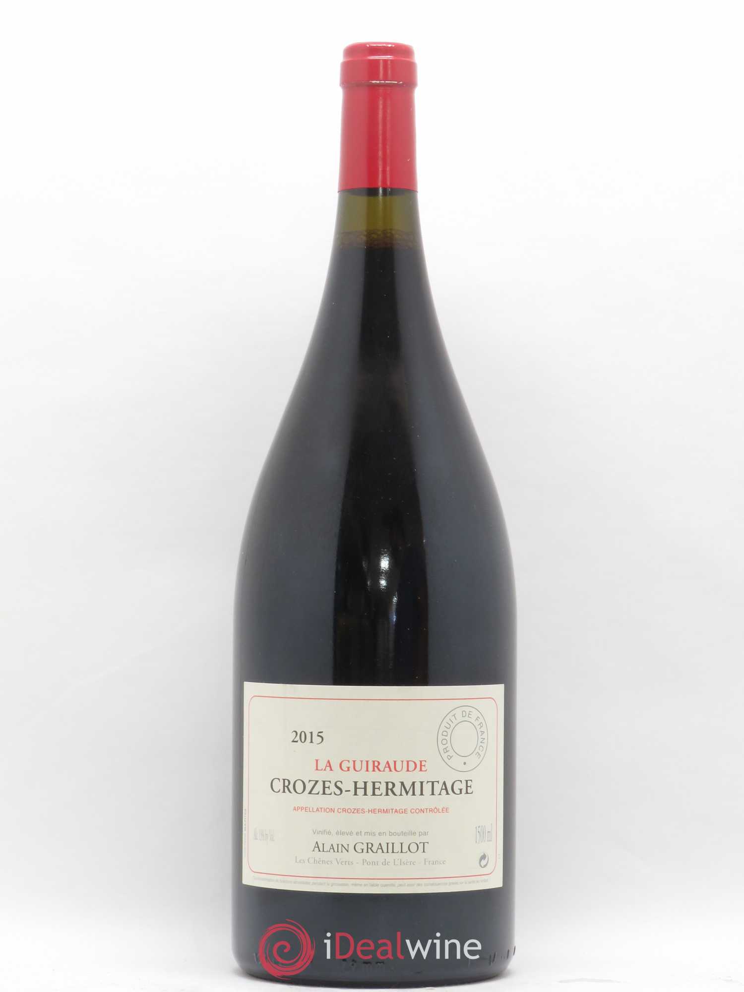 Crozes-Hermitage La Guiraude Domaine Graillot 2015 - Lot de 1 magnum - 0