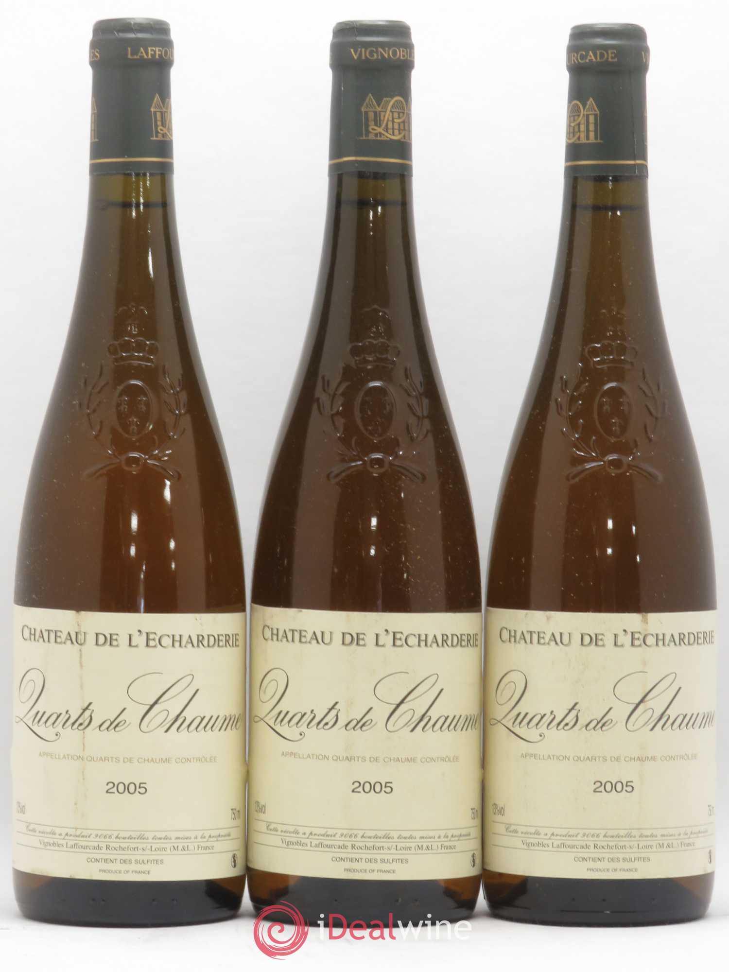 Quarts de Chaume 2005 - Lotto di 3 bottiglie - 0