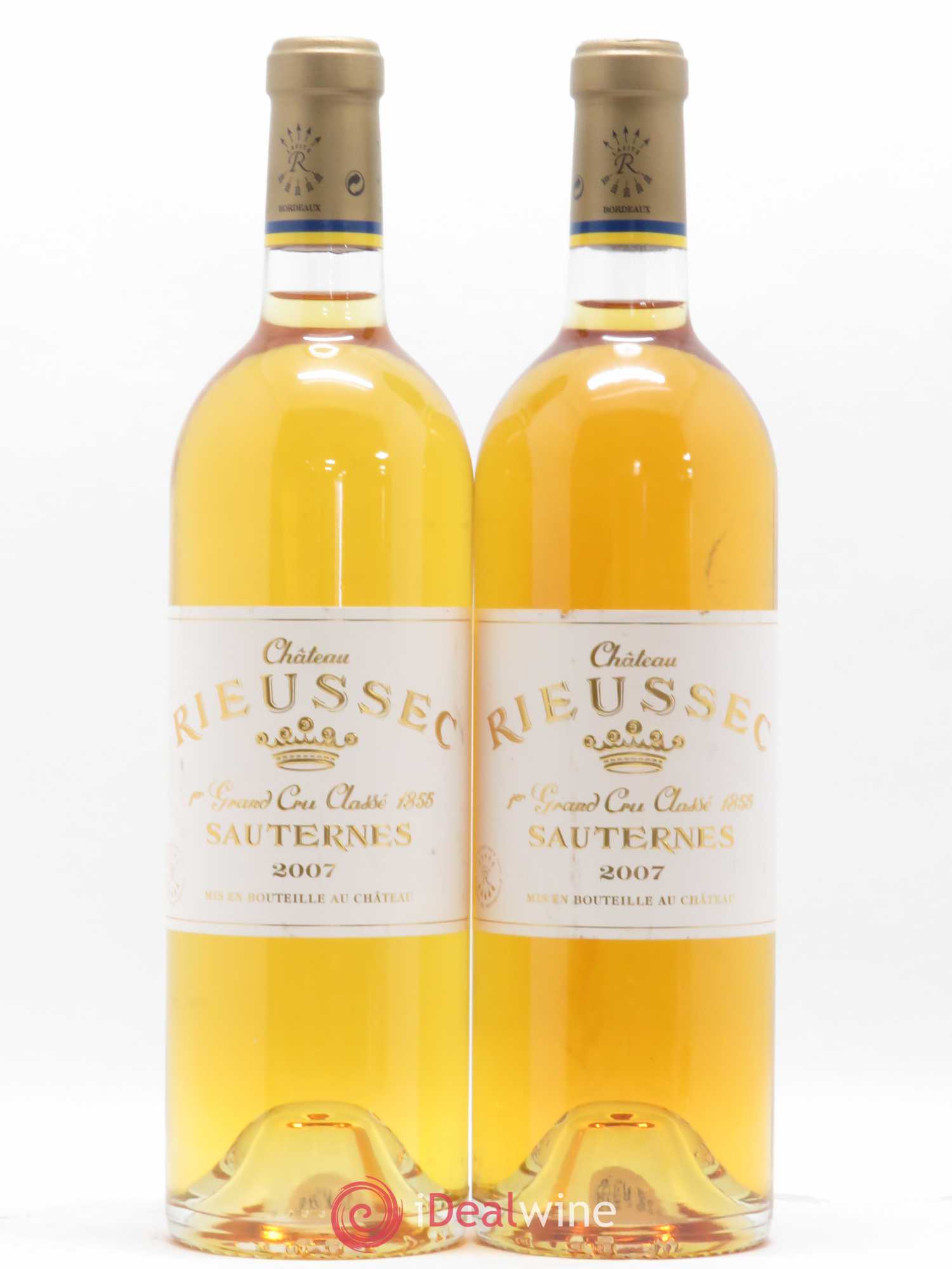 Château Rieussec 1er Grand Cru Classé 2007 - Lotto di 2 bottiglie - 0