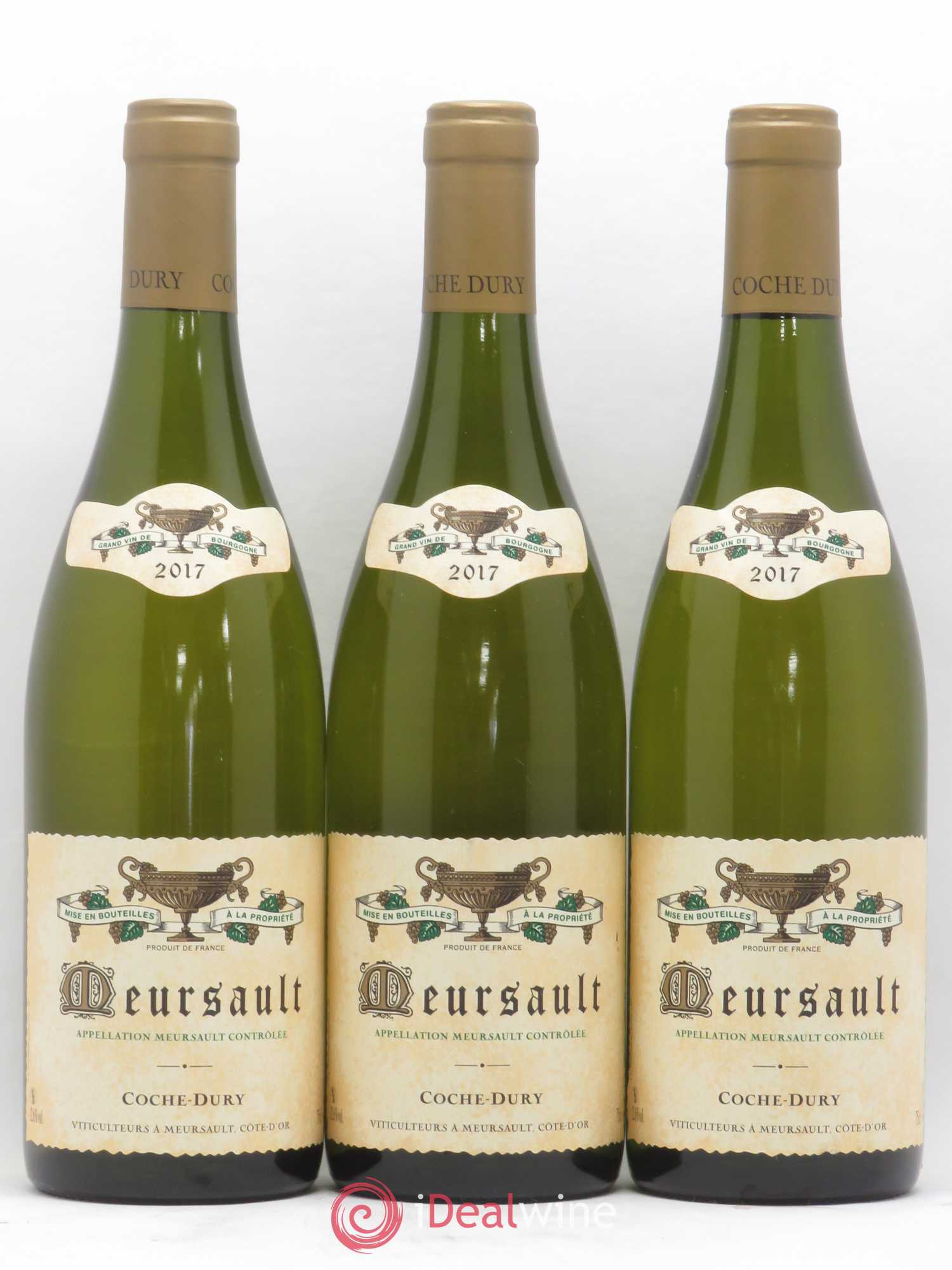 Meursault Coche Dury (Domaine) 2017 - Lot de 3 bouteilles - 0