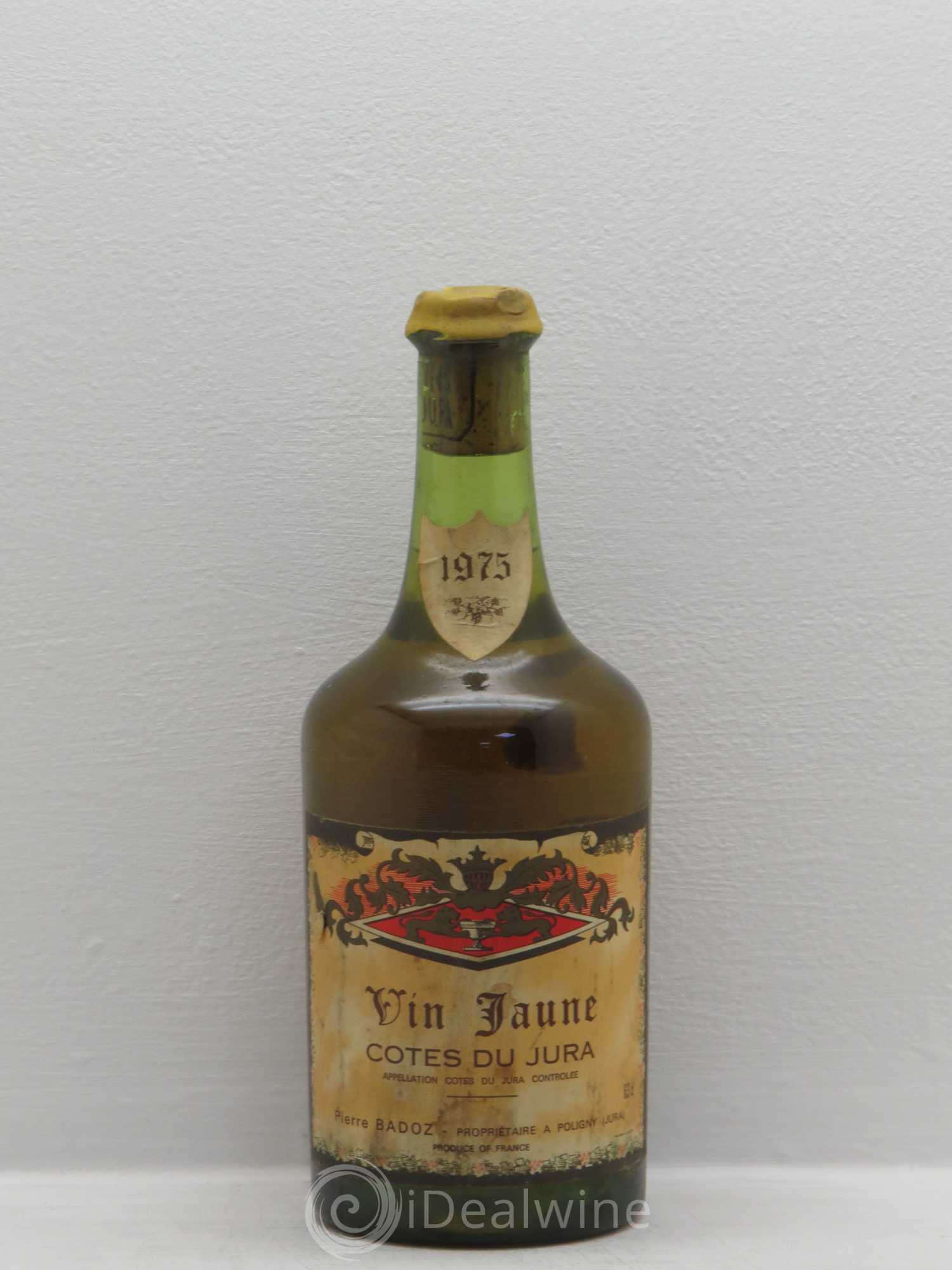 Arbois Vin Jaune Pierre Badoz 1975 - Posten von 1 Flasche - 0