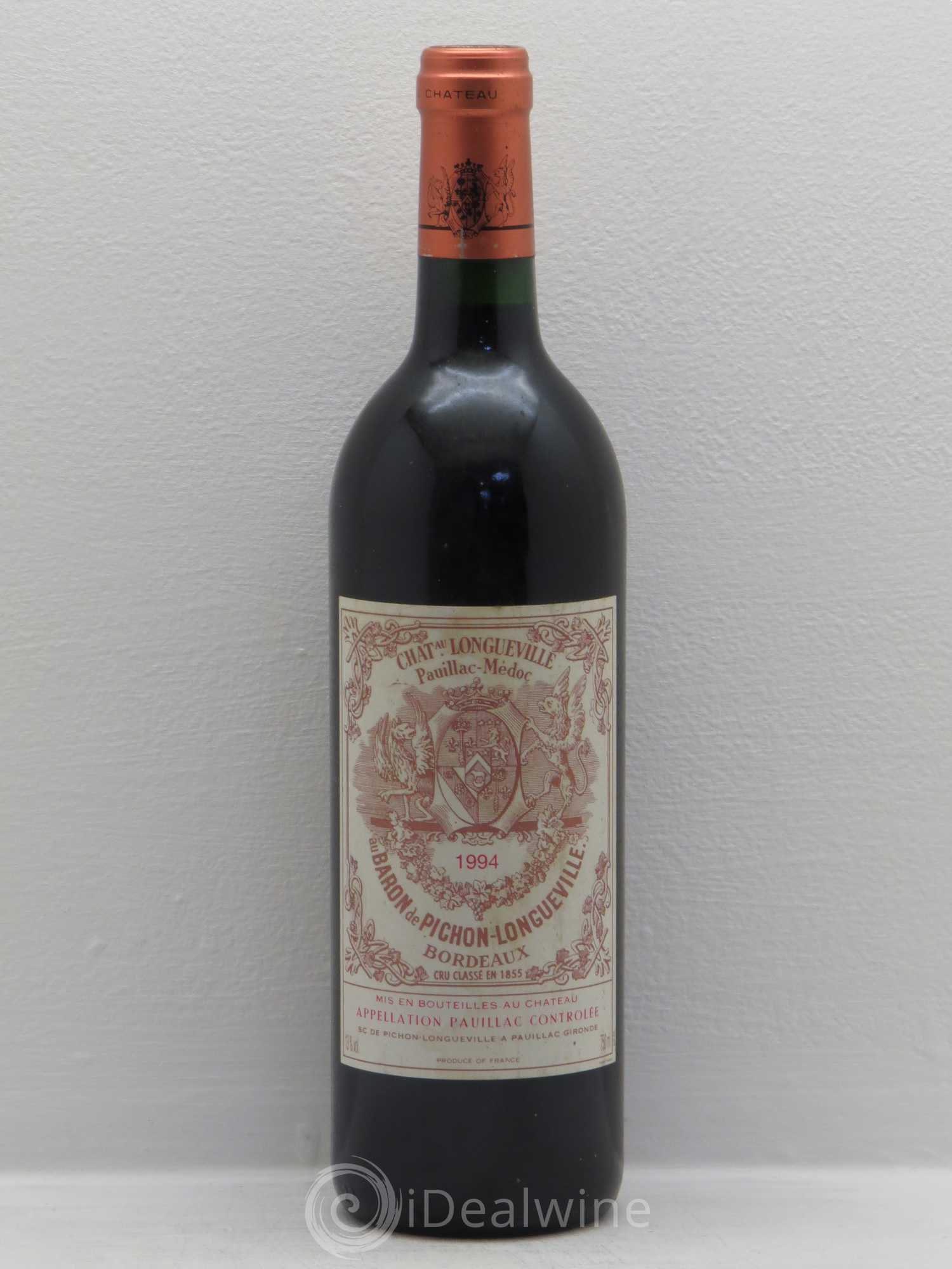 Pichon Longueville Baron 2ème Grand Cru Classé 1994 - Lot de 1 bouteille - 0