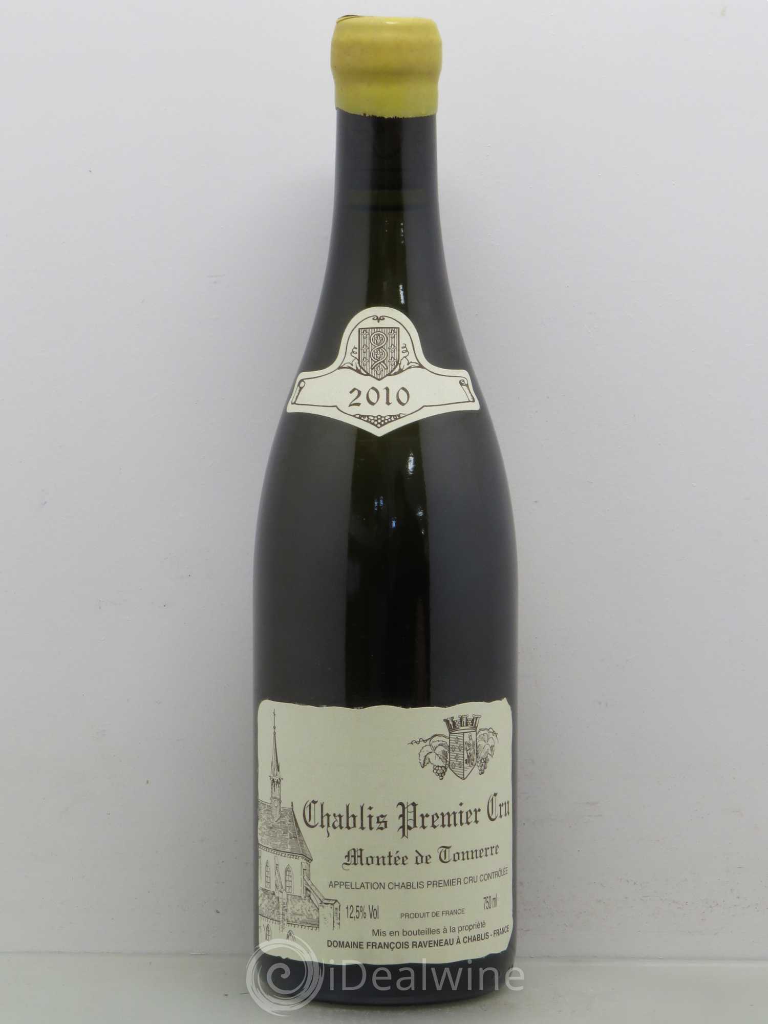 Chablis 1er Cru Montée de Tonnerre Raveneau (Domaine) 2010 - Lot de 1 bouteille - 0