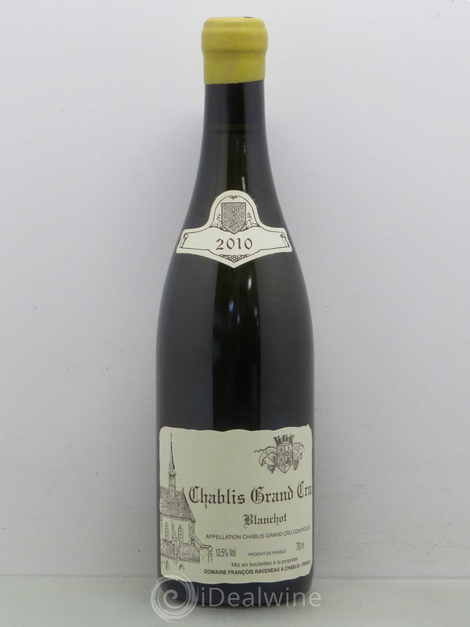 Chablis Grand Cru Blanchot Raveneau (Domaine) 2010 - Lot de 1 bouteille - 0