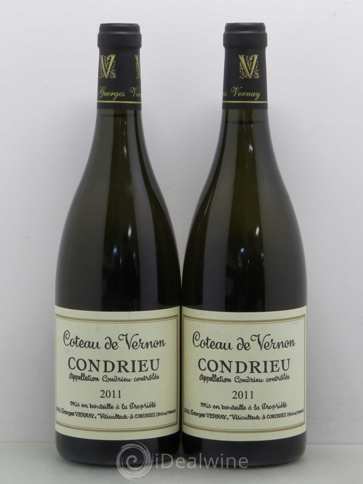 Condrieu Coteau de Vernon Georges Vernay 2011 - Lot de 2 bouteilles - 0