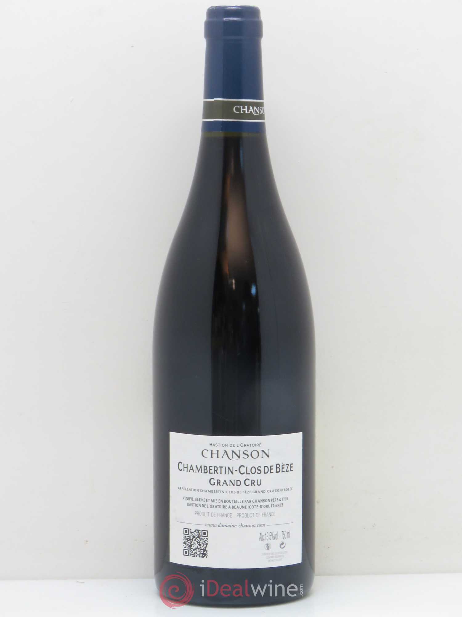 Chambertin Clos de Bèze Grand Cru Paul Chanson 2009 - Lot de 1 bouteille - 1
