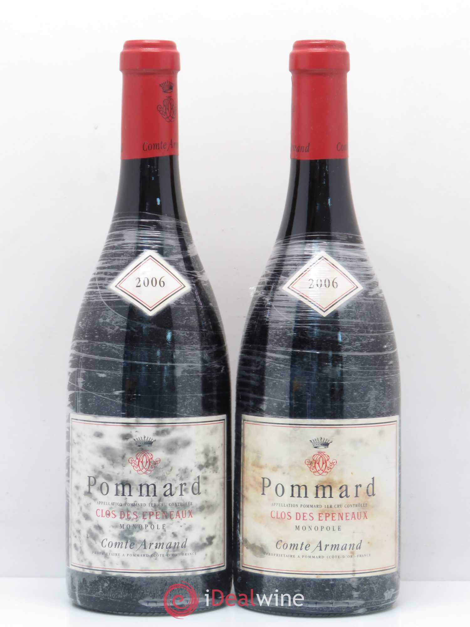 Pommard 1er Cru Clos des Epeneaux Comte Armand 2006 - Lot de 2 bouteilles - 0