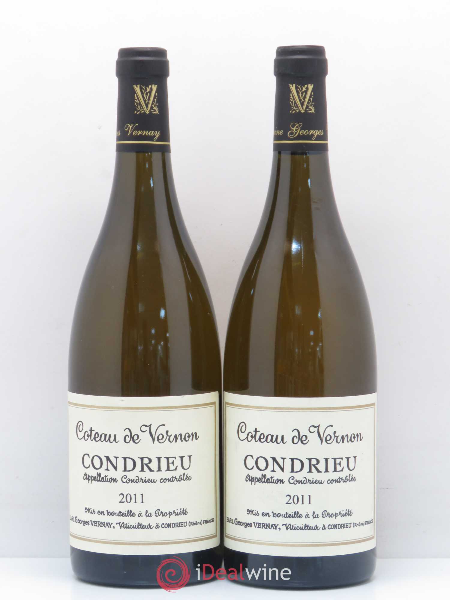 Condrieu Coteau de Vernon Georges Vernay 2011 - Lot de 2 bouteilles - 0