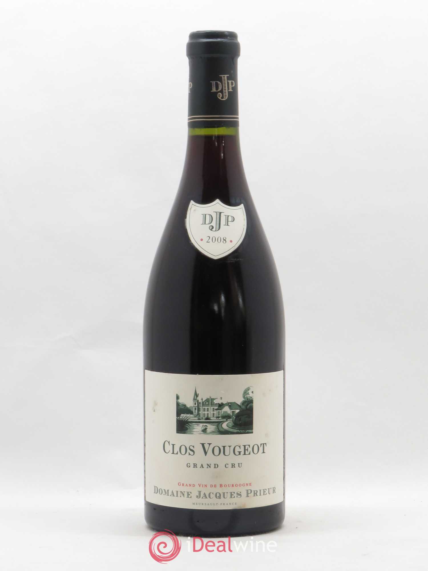 Clos de Vougeot Grand Cru Jacques Prieur (Domaine) 2008 - Lot de 1 bouteille - 0