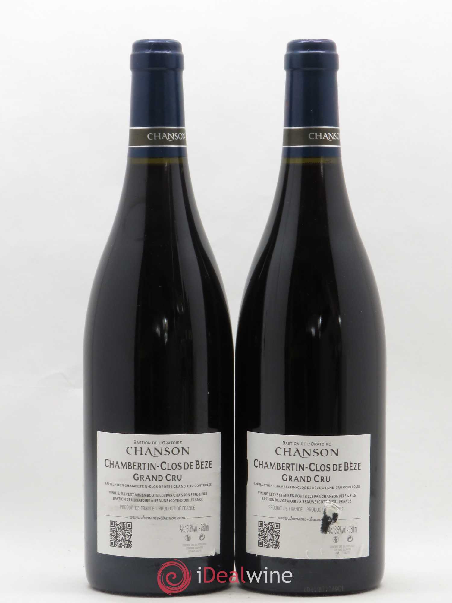 Chambertin Clos de Bèze Grand Cru Chanson 2009 - Lot de 2 bouteilles - 1