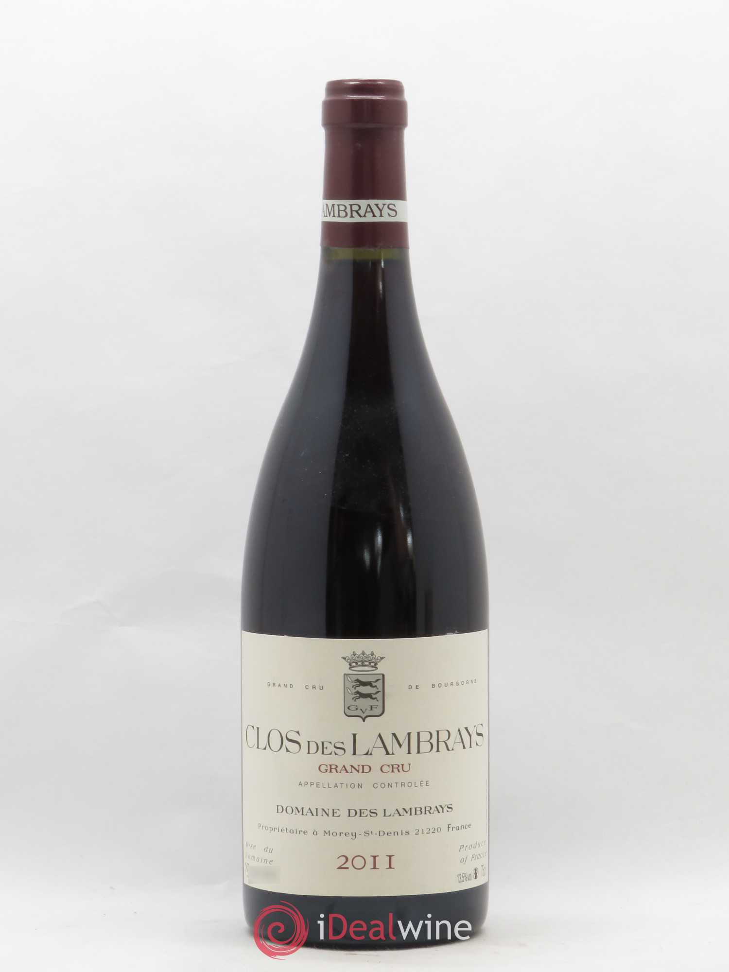 Clos des Lambrays Grand Cru Domaine des Lambrays 2011 - Lot de 1 bouteille - 0
