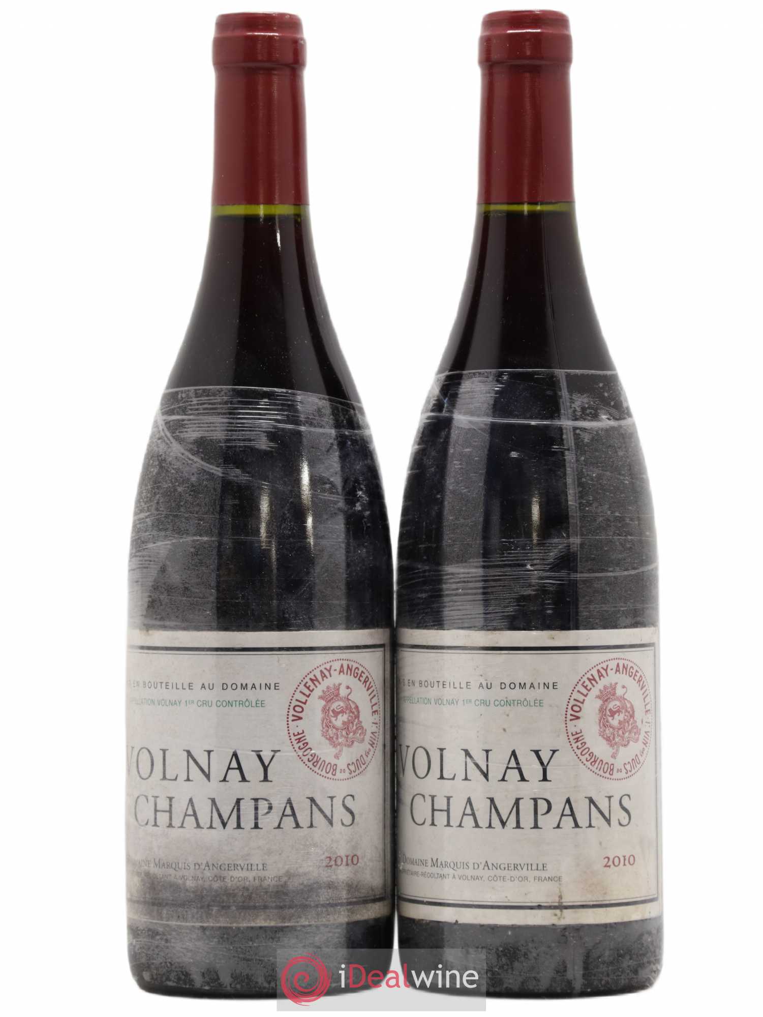 Volnay 1er Cru Champans Marquis d'Angerville (Domaine) 2010 - Lot de 2 bouteilles - 0