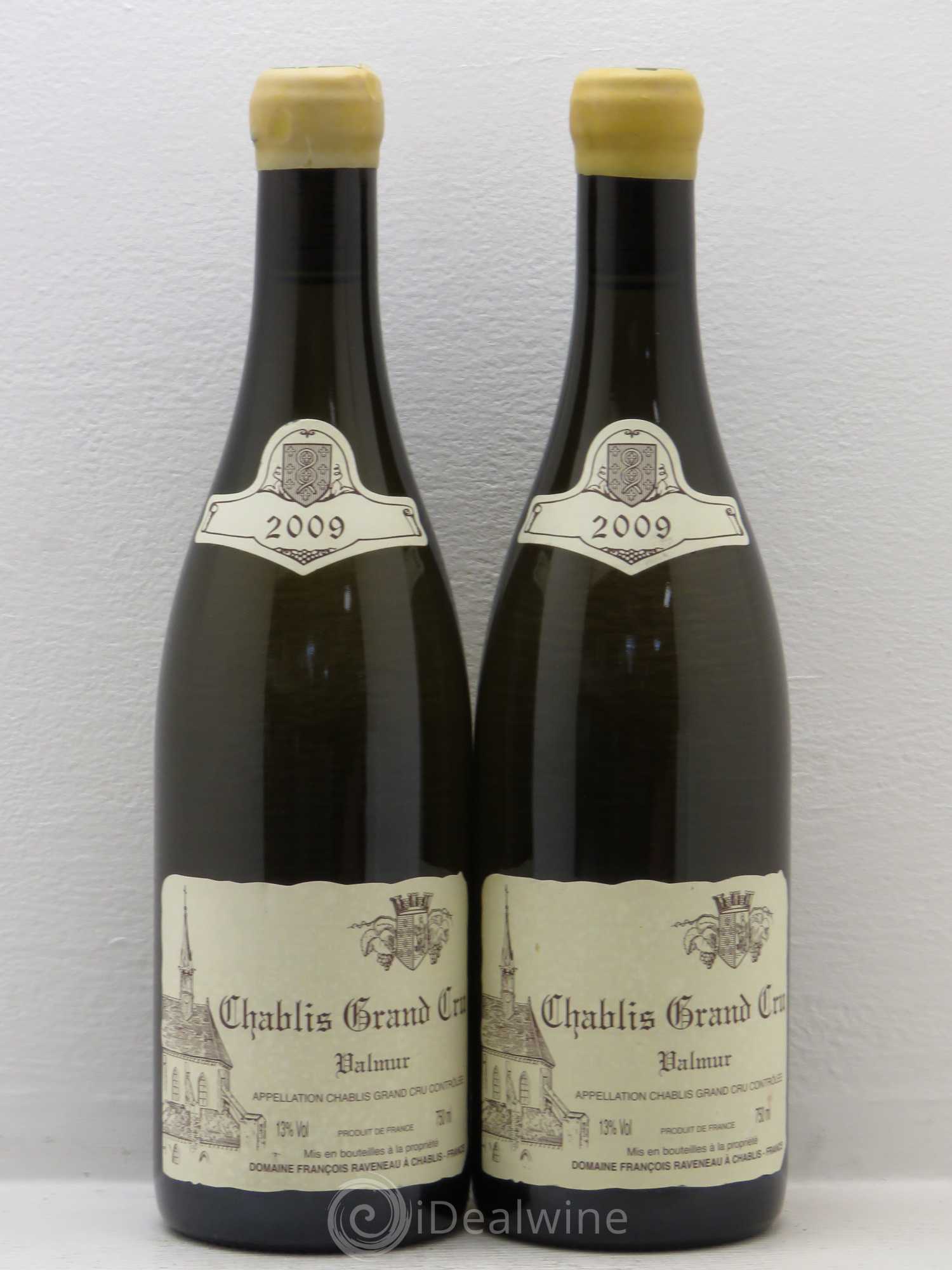 Chablis Grand Cru Valmur Raveneau (Domaine) 2009 - Lot de 2 bouteilles - 0