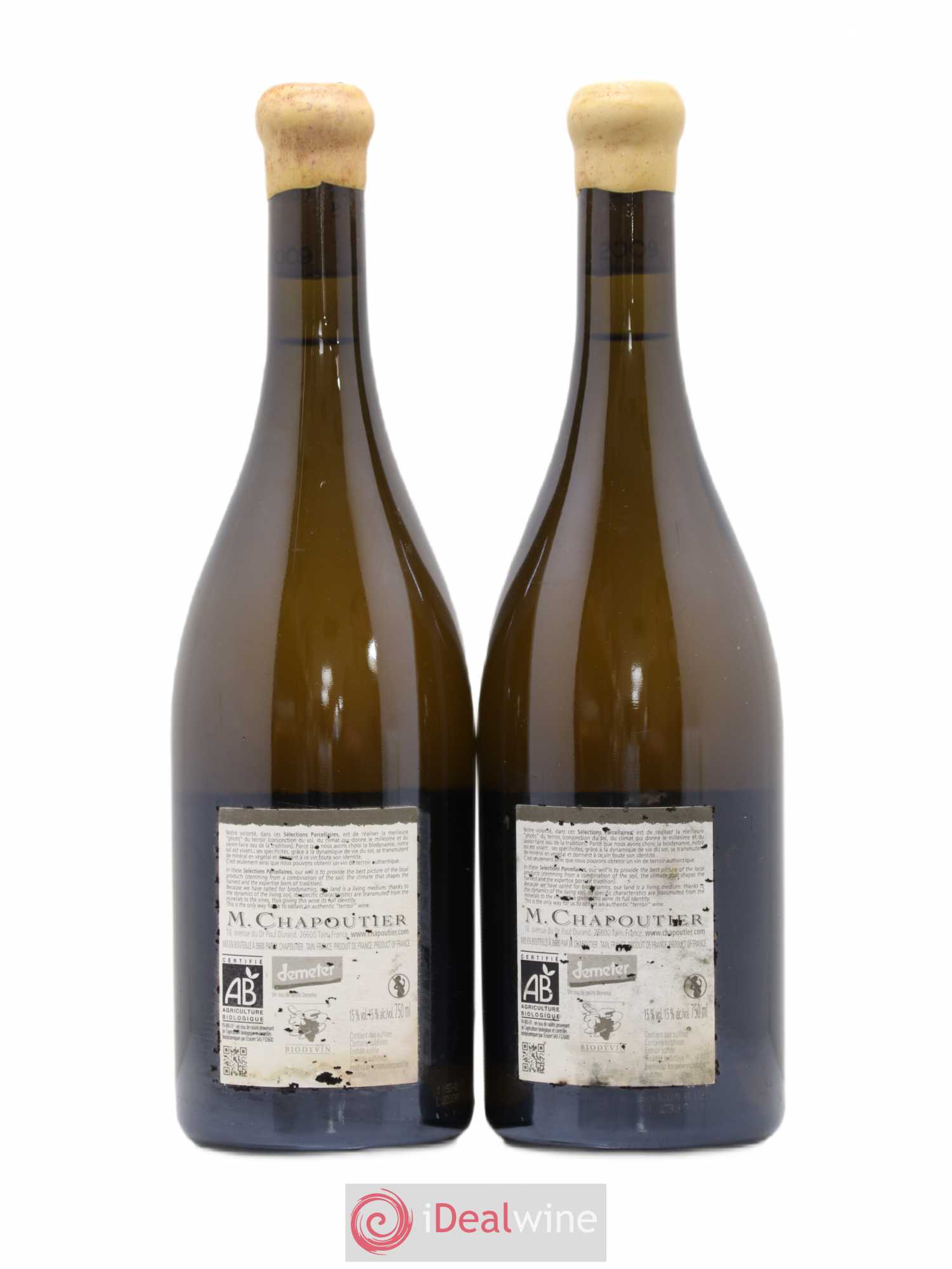 Hermitage Ermitage Le Méal Chapoutier 2009 - Lotto di 2 bottiglie - 1