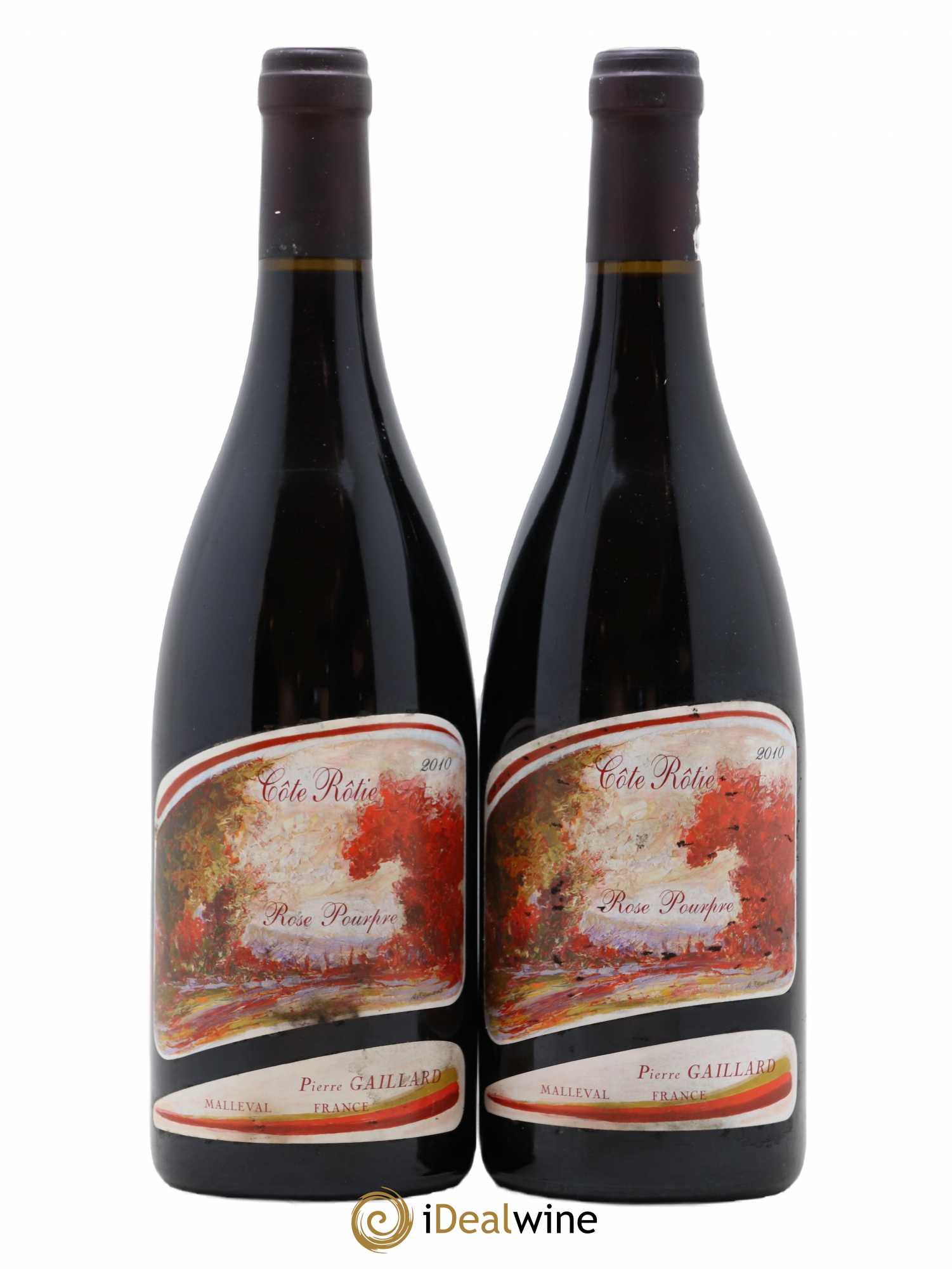 Côte-Rôtie Rose Pourpre Pierre Gaillard 2010 - Lot de 2 bouteilles - 0