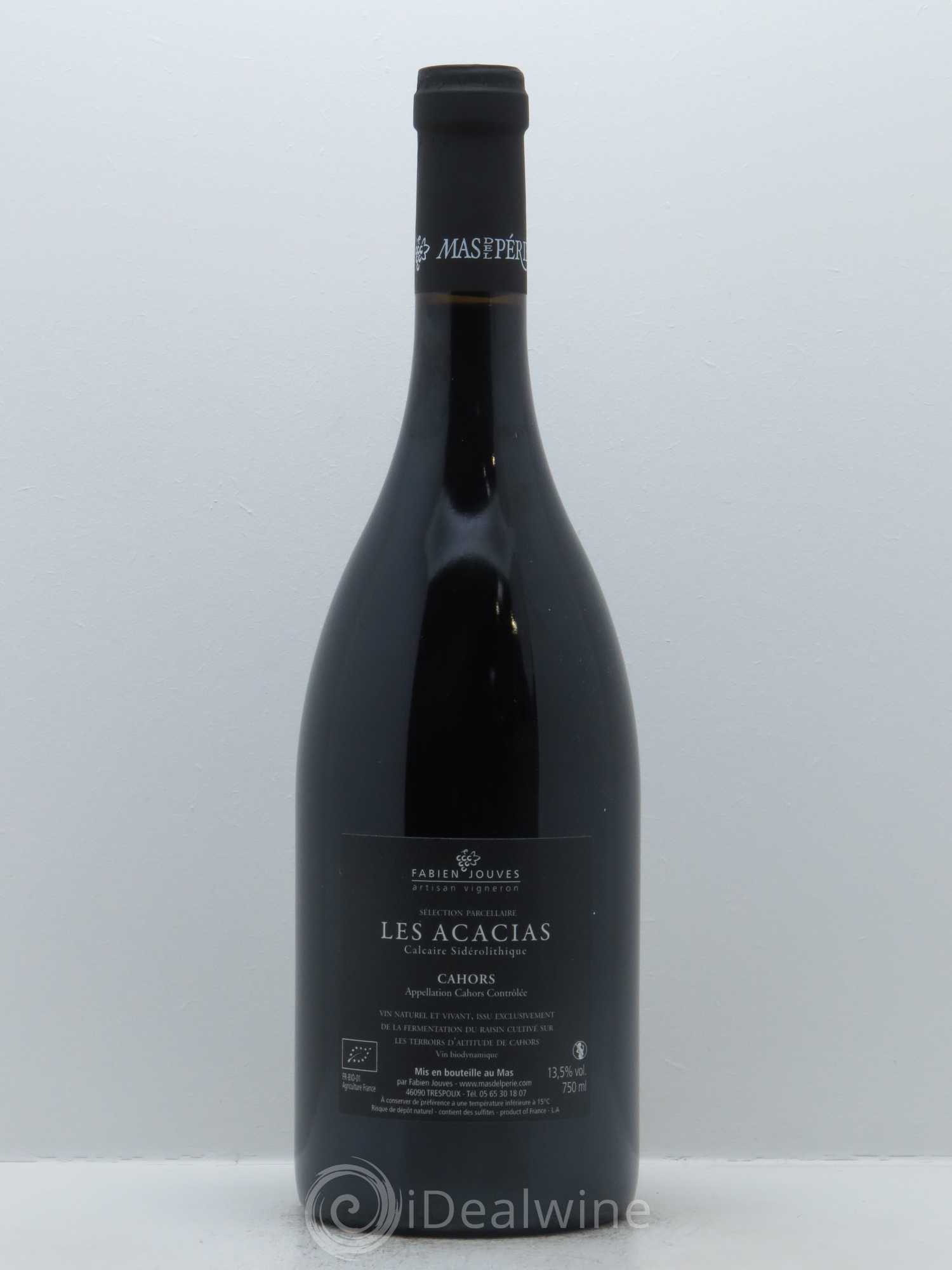 Cahors Mas Del Périé Les Acacias Fabien Jouves 2015 - Lot de 1 bouteille - 1