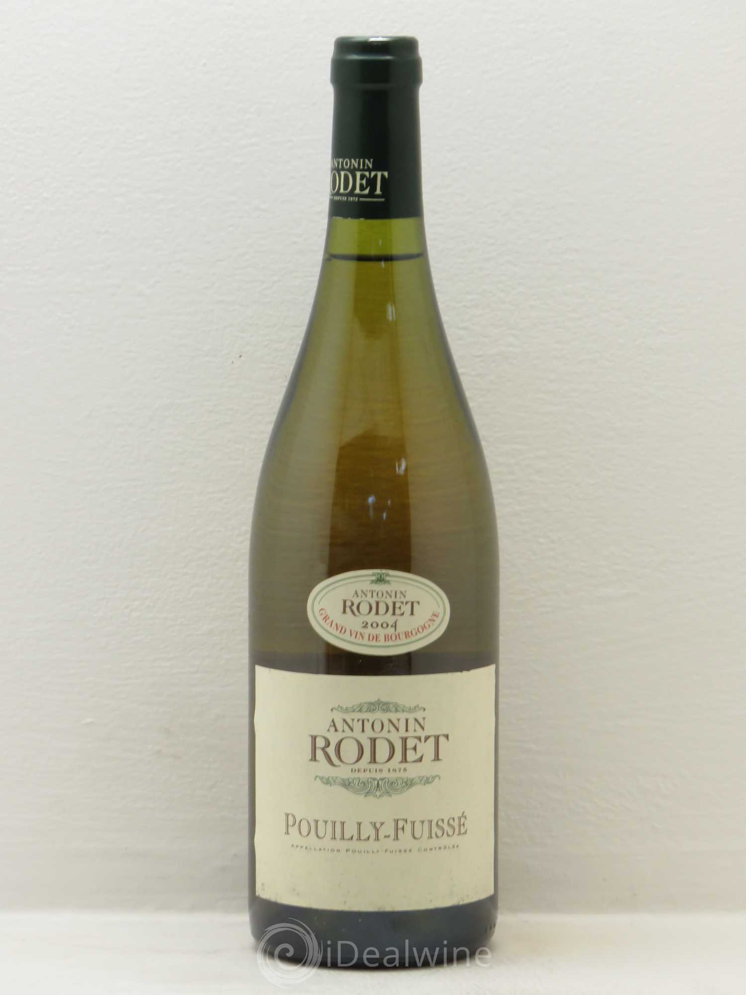 Pouilly-Fuissé Rodet (sans prix de réserve) 2004 - Posten von 1 Flasche - 0
