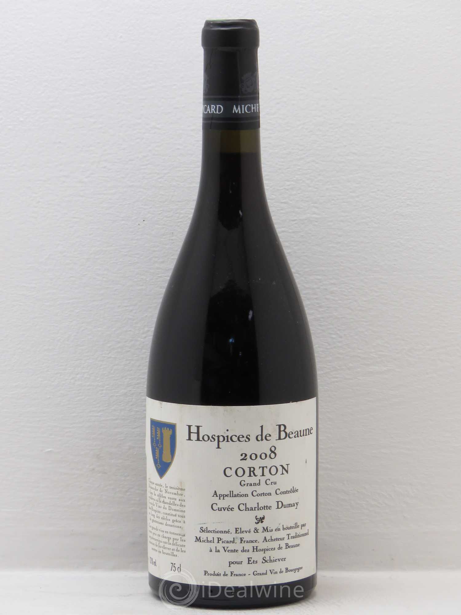 Corton Grand Cru Cuvée Charlotte Dumay 2008 - Posten von 1 Flasche - 0